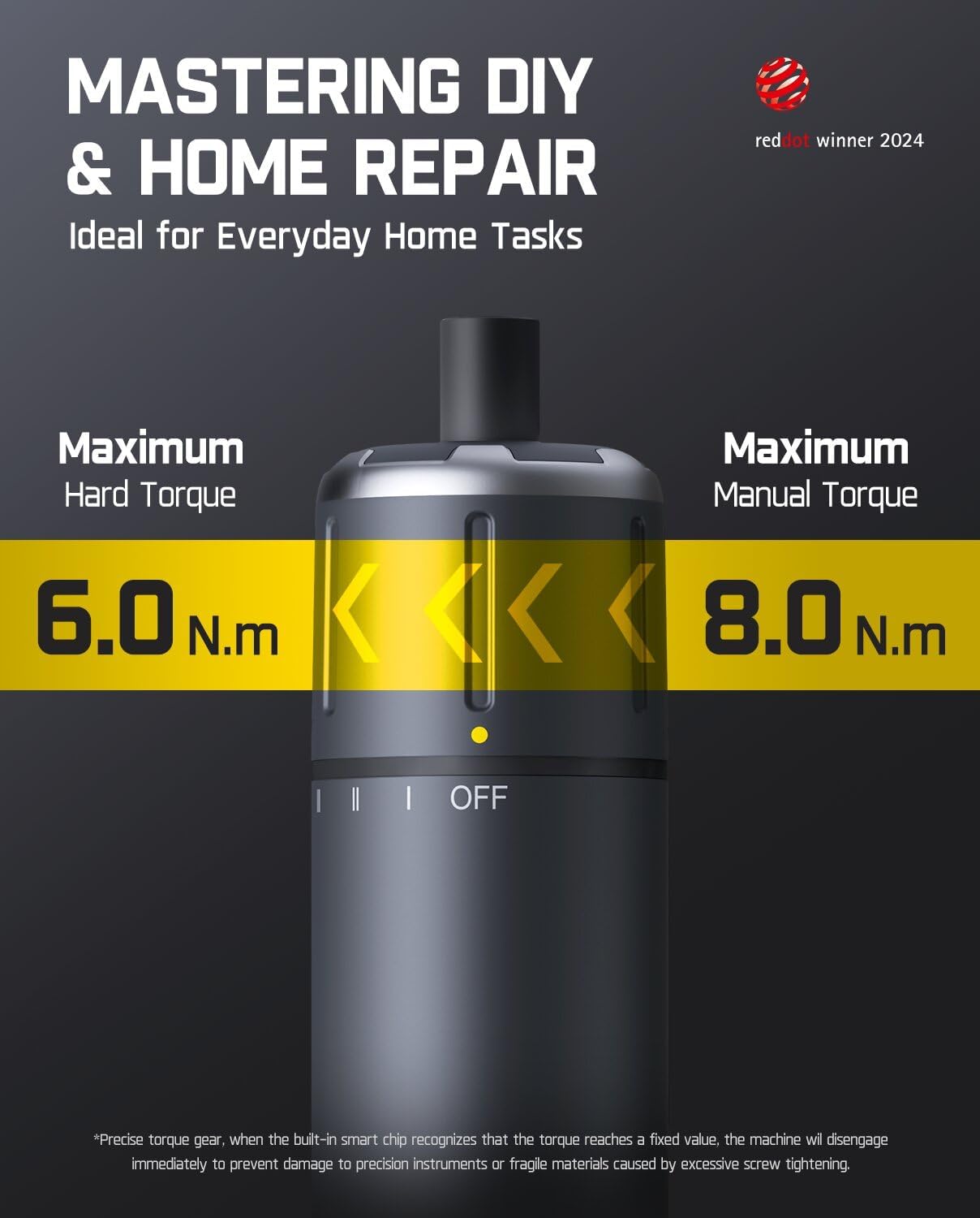fanttik-s1-pro-electric-screwdriver-16-in-1-s2-steel-bits-3-torque-settings-6-n- image 2