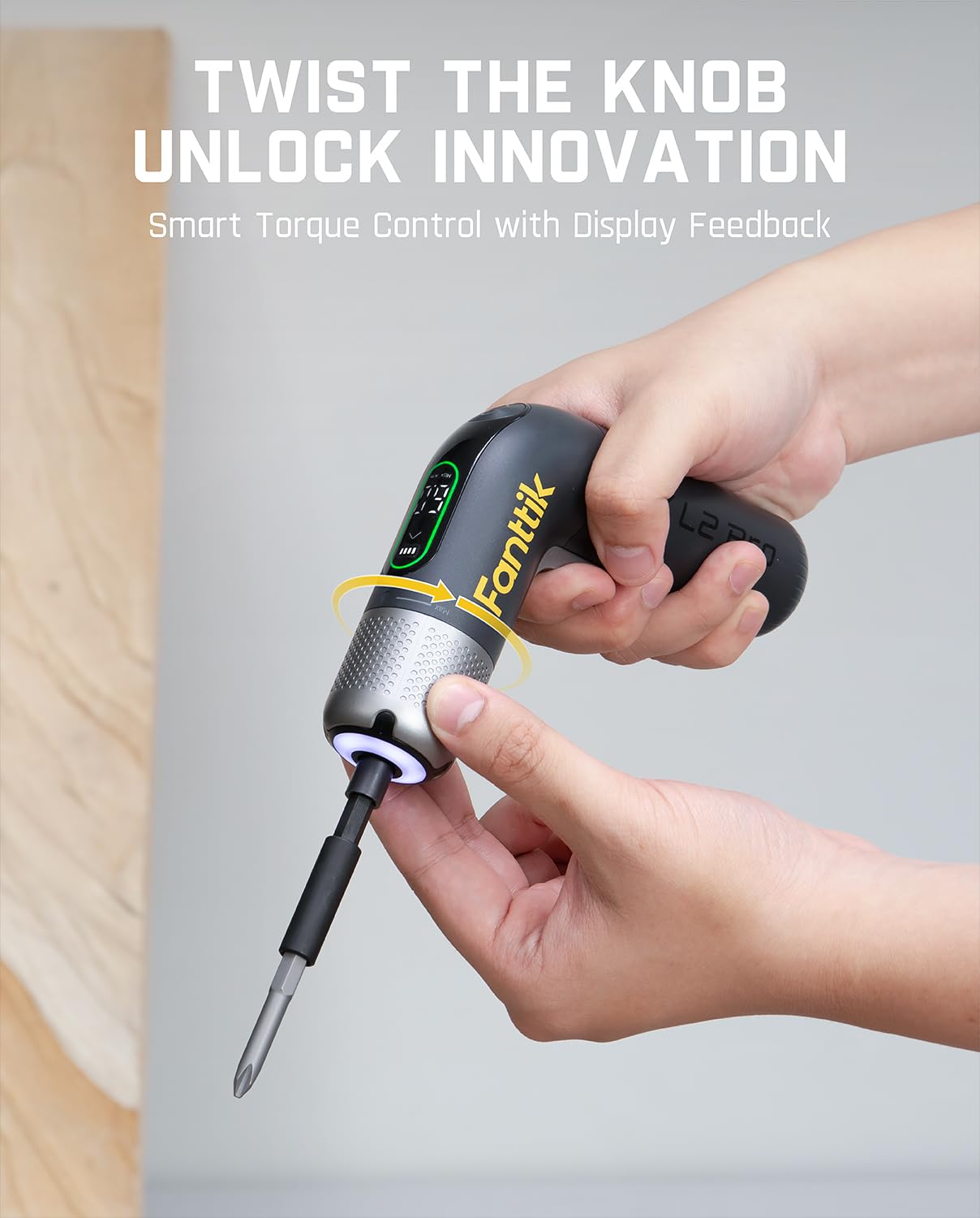 fanttik-l2-pro-electric-screwdriver-set-cordless-screwdriver-20-bits-1-4-hex-chu image 7