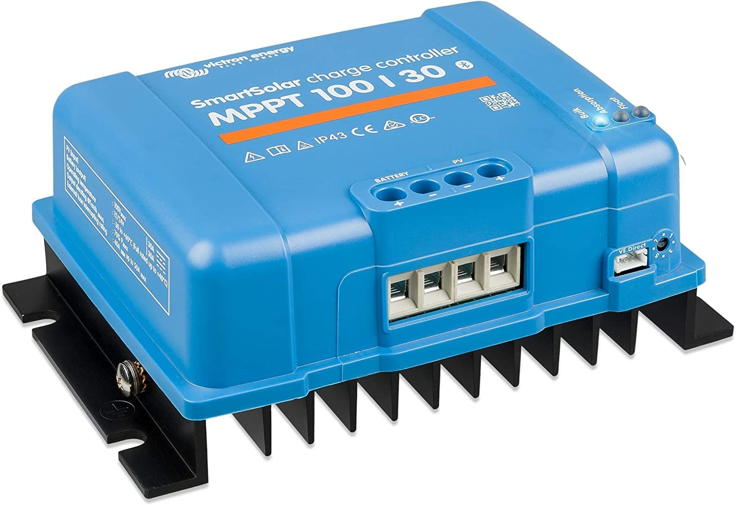 victron-energy-smartsolar-mppt-100-30-solar-charge-controller-100v-30a-12-24v-bl image 4