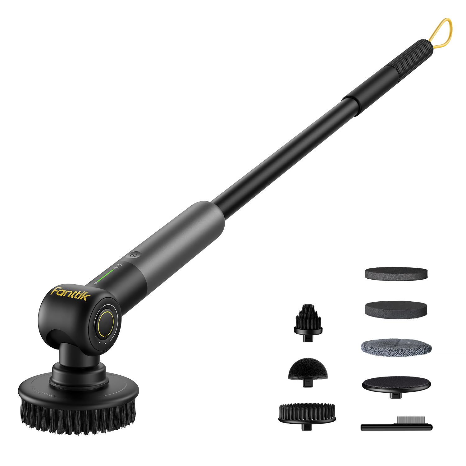 fanttik-flip-g9-pro-electric-scrubber-voltipulse-motor-dual-speed-6-brush-heads- image 1