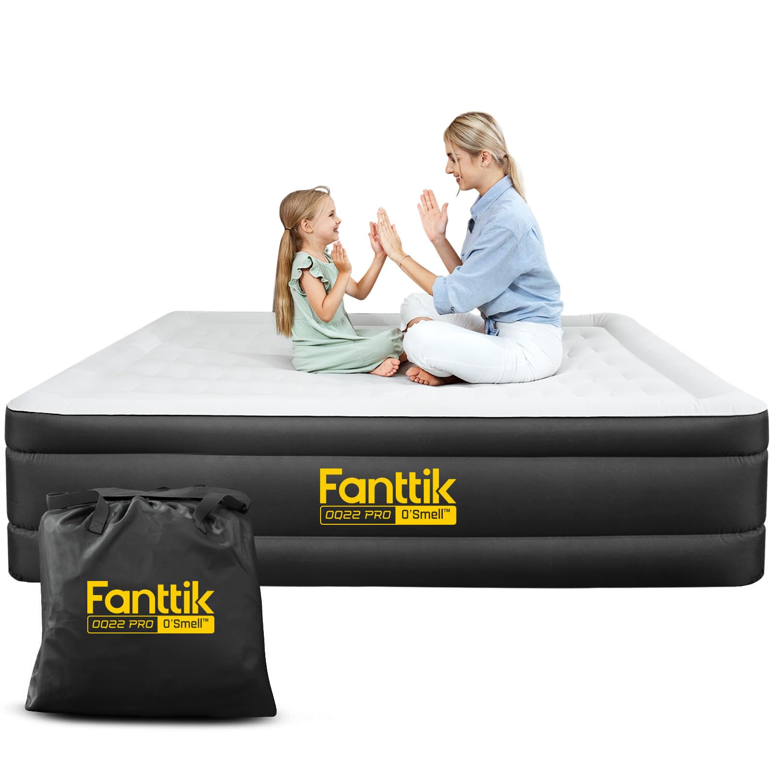 fanttik-oq22-pro-queen-air-mattress-with-built-in-pump-22-tall-720lb-support-o-s image 1