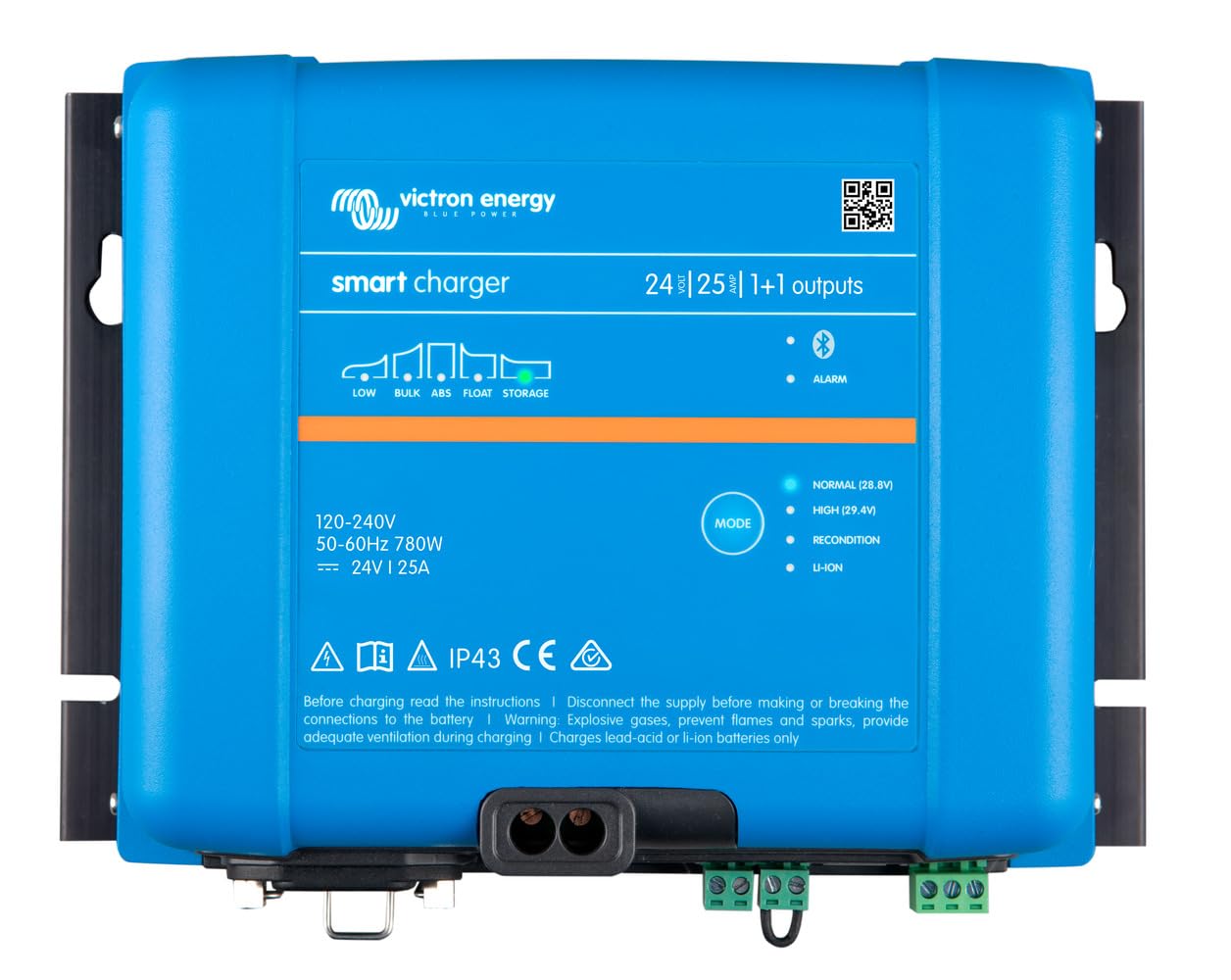 victron-energy-smart-ip43-charger-24v-25a-1-1-bluetooth-battery-charger image 1