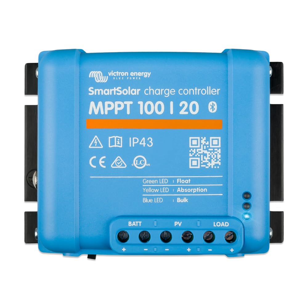 victron-energy-smartsolar-mppt-100-20-solar-charge-controller-100v-20a-48v-bluet image 1