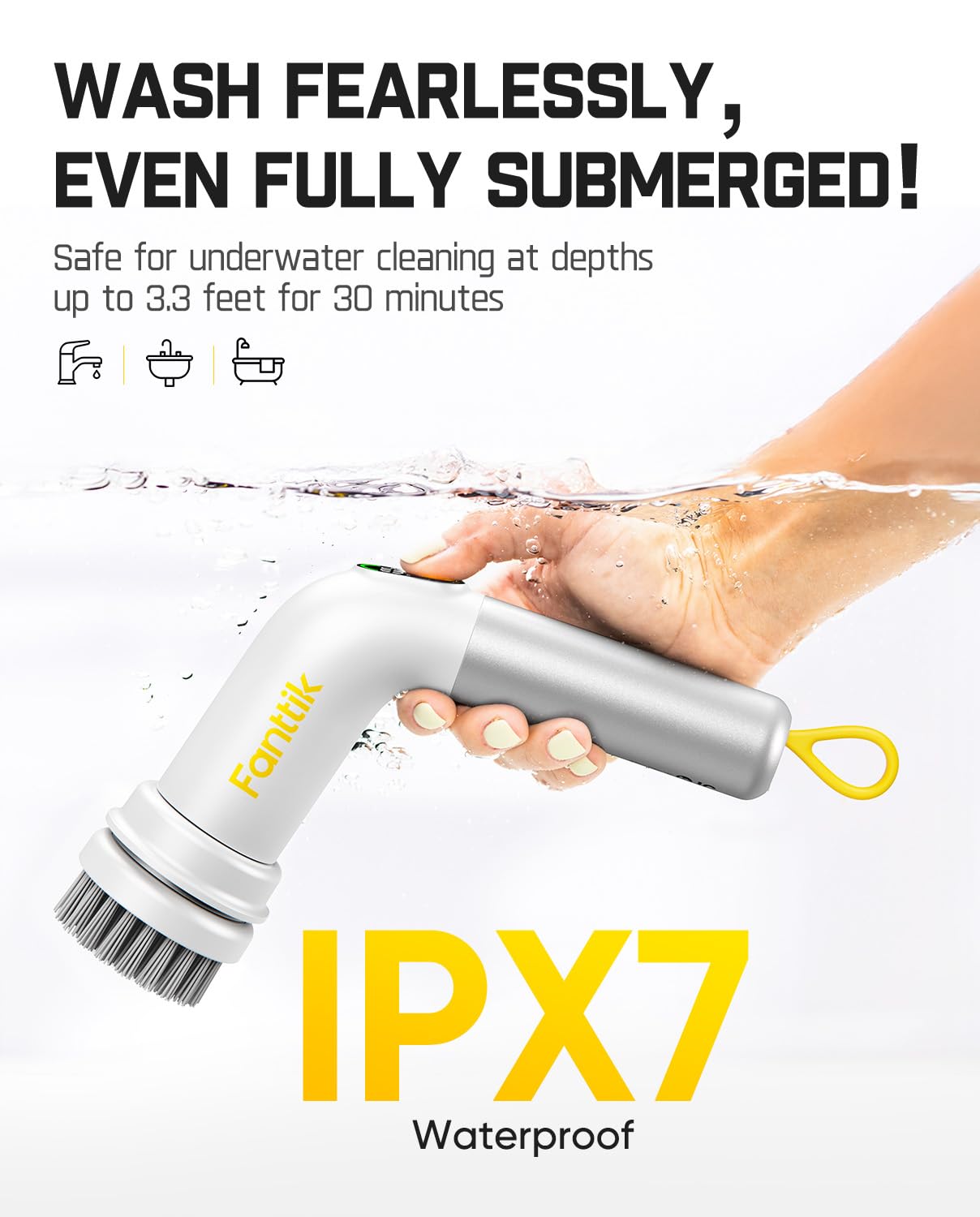 fanttik-g9-handy-cordless-electric-spin-scrubber-dual-speed-250-320-rpm-5-brush- image 8