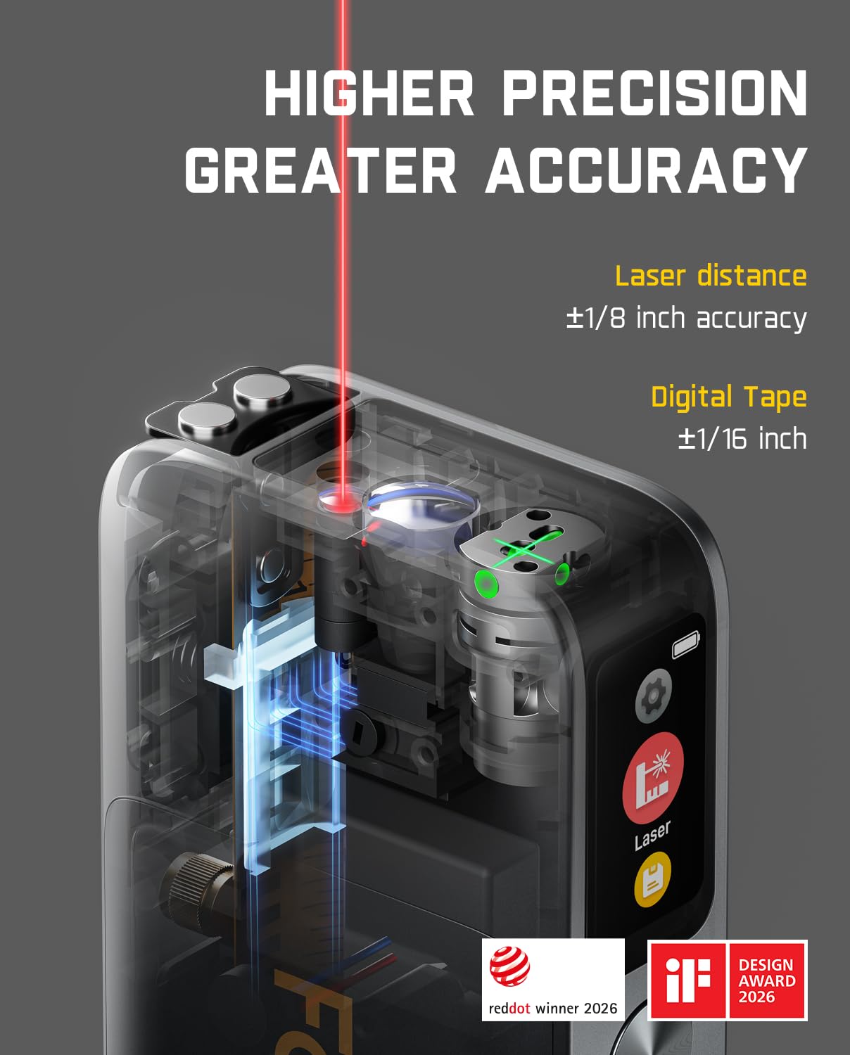 fanttik-a10-apex-3-in-1-digital-laser-tape-measure-with-hd-color-display-165ft-l image 4
