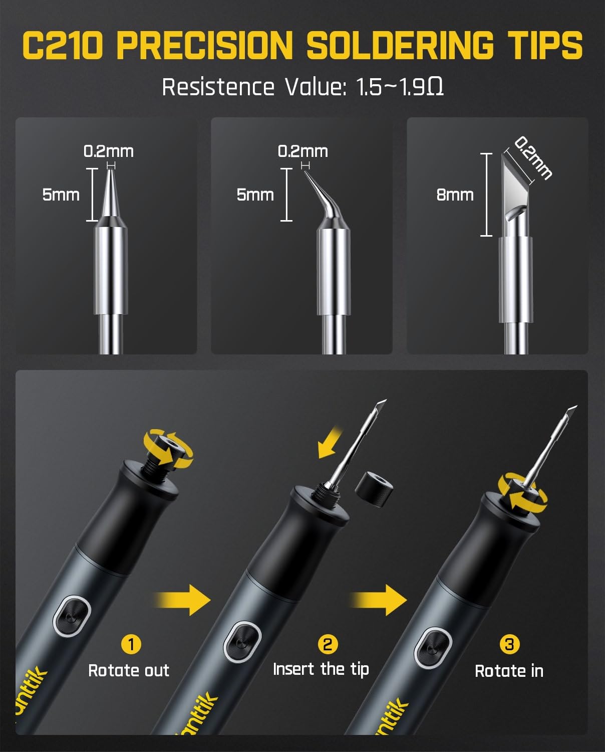 fanttik-t1-max-soldering-iron-kit-e1-nex-precision-screwdriver-workstation image 2