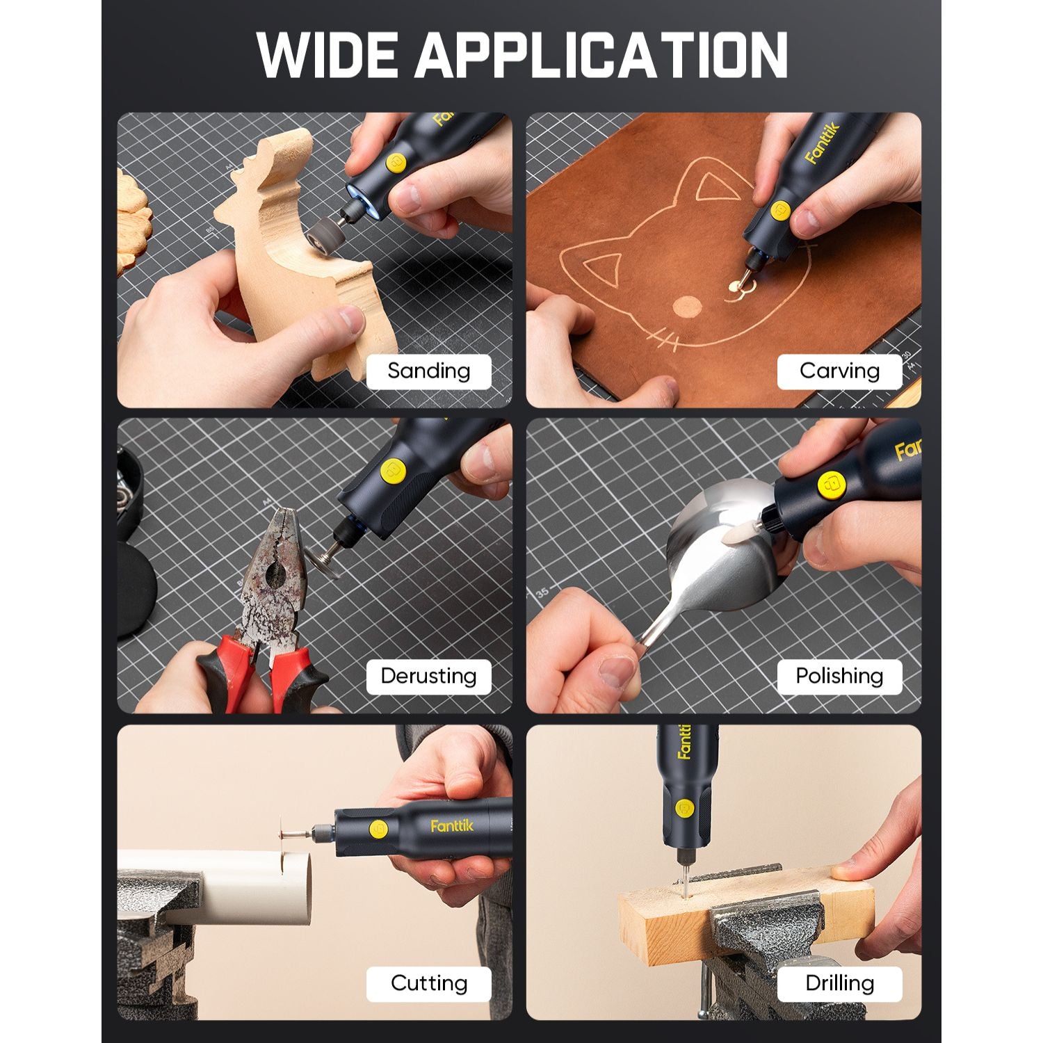fanttik-f2-pro-kit-cordless-rotary-tool-precision-for-diy-crafting image 7