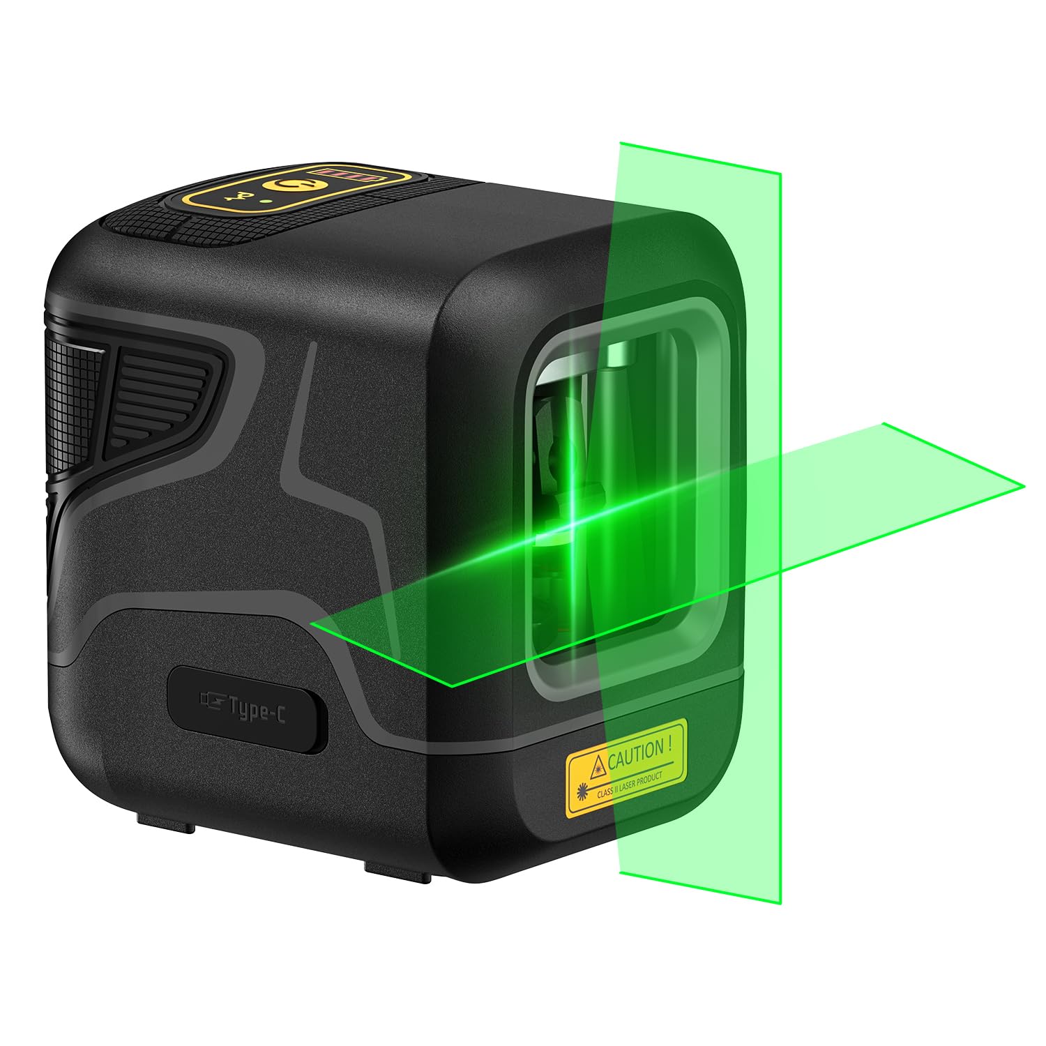fanttik-d2-pocket-green-laser-level-100-ft-self-leveling-cross-line-type-c-recha image 1