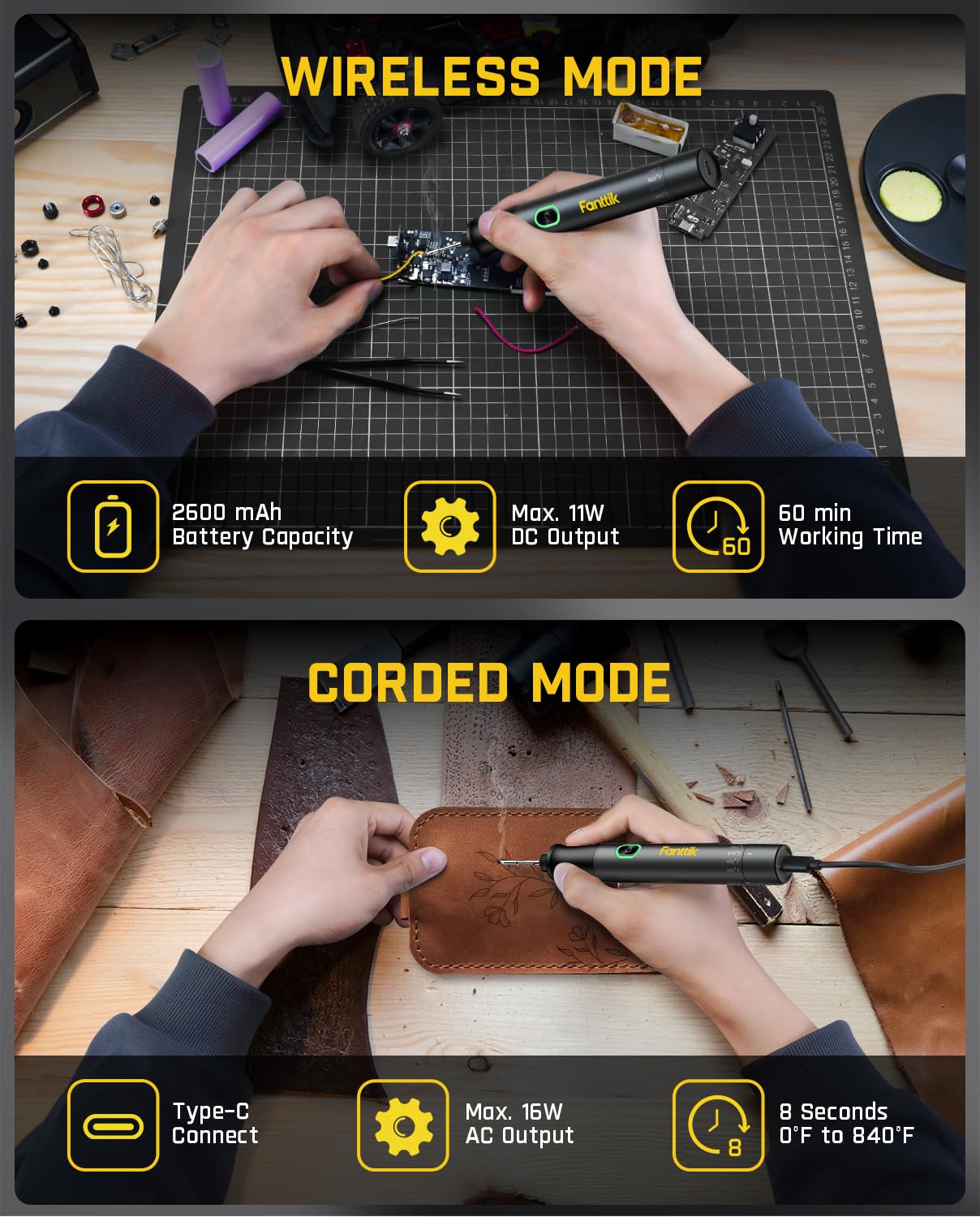 fanttik-t1-max-soldering-iron-kit-b8-ace-electric-air-duster-combo image 2
