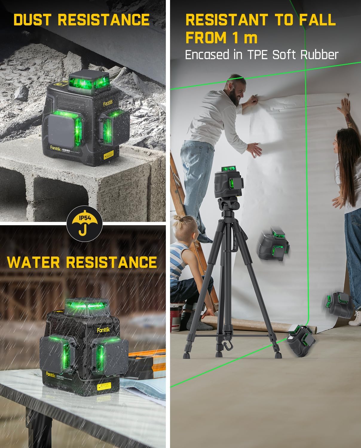 fanttik-d12-plus-3-360-green-laser-level-self-leveling-3d-cross-line-with-5200-m image 8