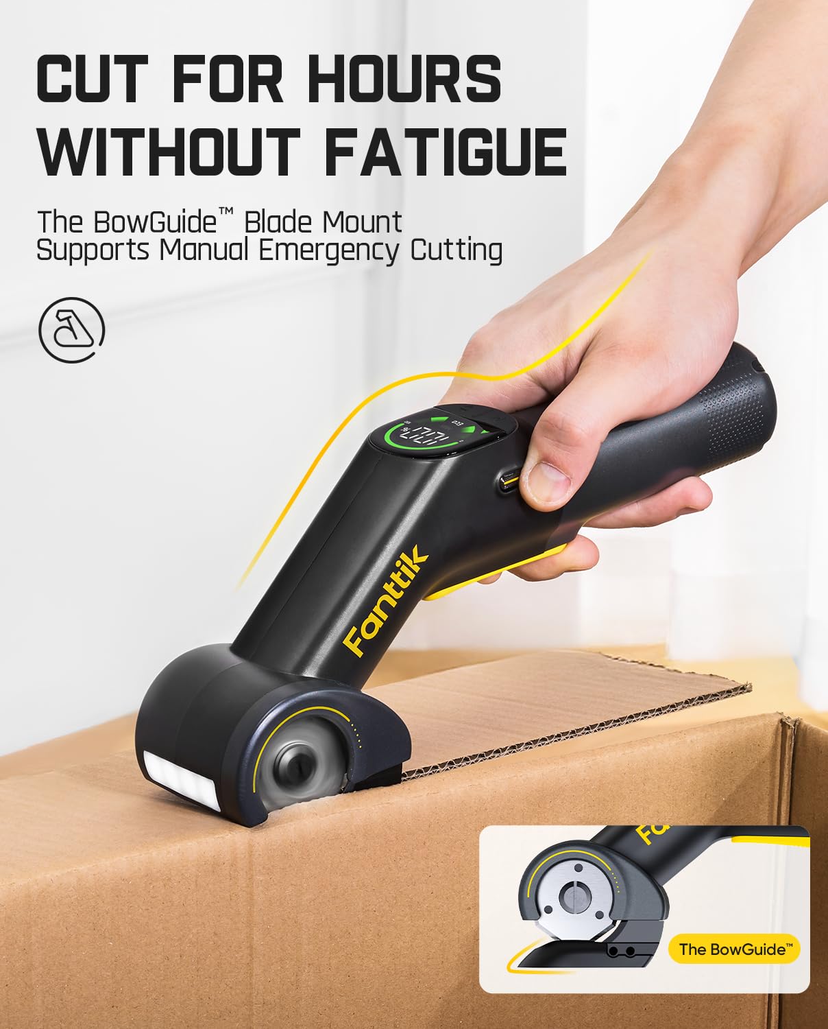 fanttik-c10-pro-bowguide-electric-cardboard-cutter-cordless-scissors-with-led-di image 5