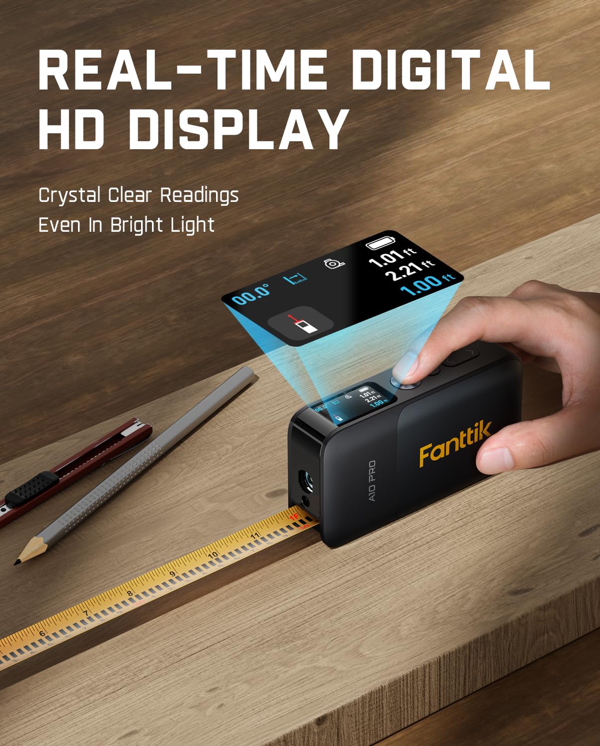 fanttik-a10-pro-2-in-1-digital-laser-tape-measure-with-hd-ips-color-display-165f image 3