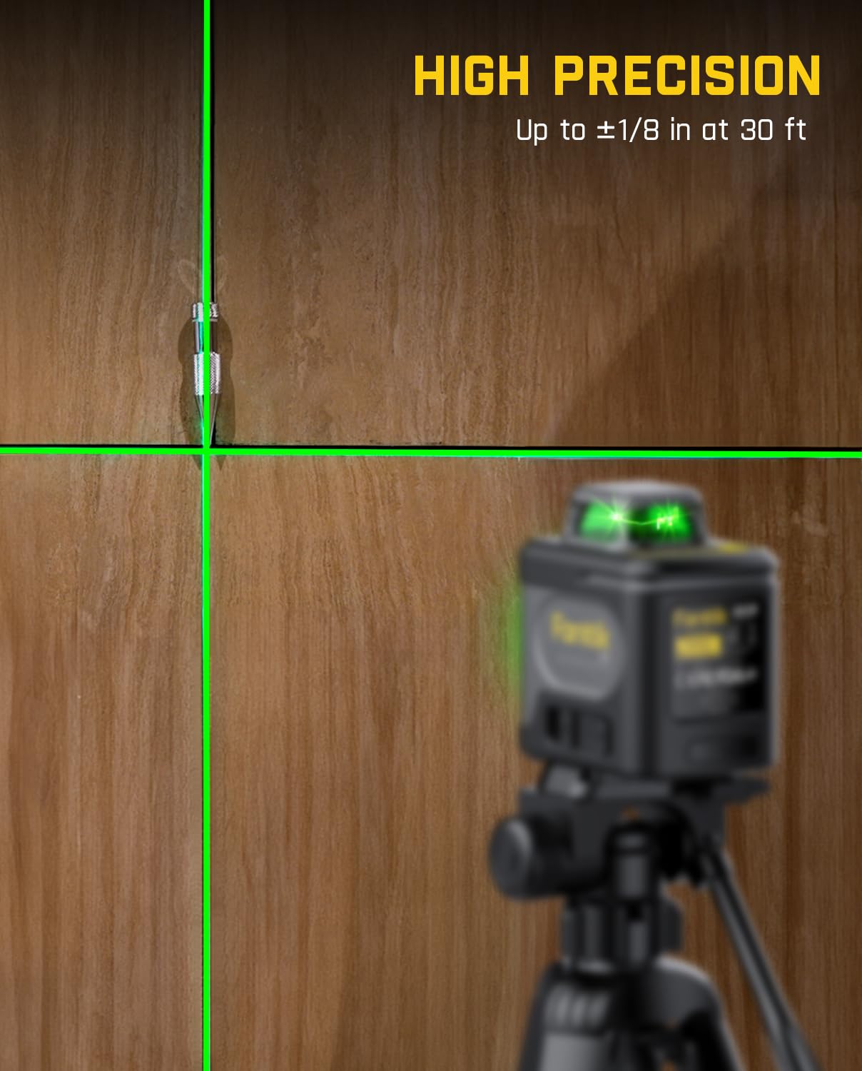 fanntik-d5-laser-level-360-self-leveling-green-cross-line-laser-with-100ft-range image 5