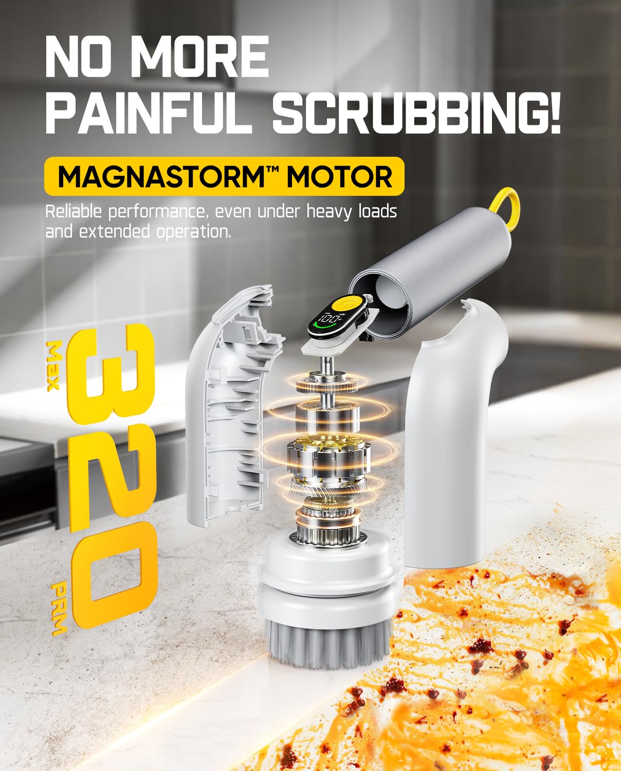 fanttik-g9-handy-cordless-electric-spin-scrubber-dual-speed-250-320-rpm-5-brush- image 7