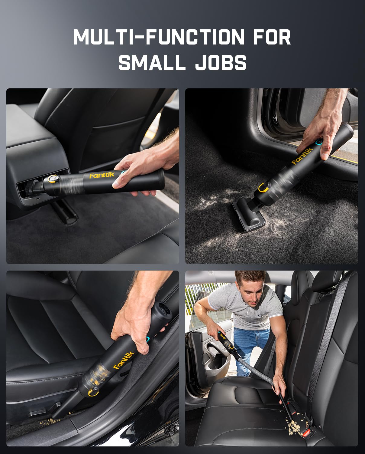 fanttik-slim-v8-apex-4-in-1-portable-mini-cordless-car-vacuum-19000pa-suction-ty image 3