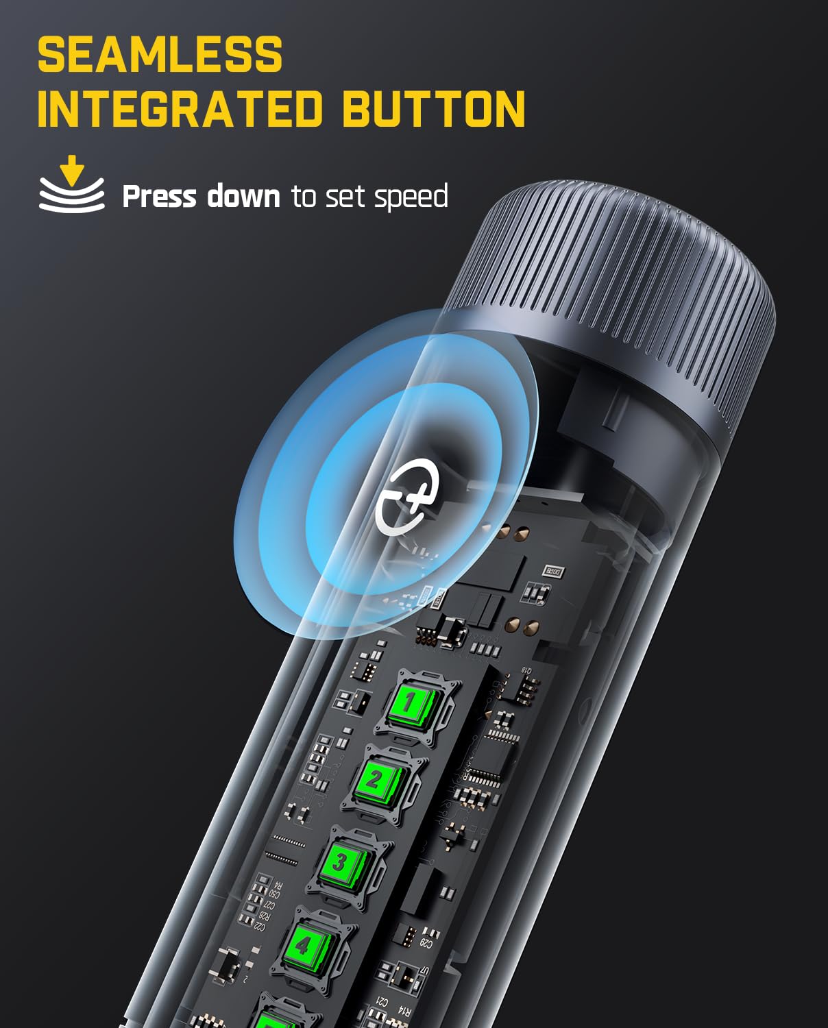fanttik-f2-pro-cordless-rotary-tool-kit-5-variable-speeds-up-to-25000-rpm-55-acc image 5