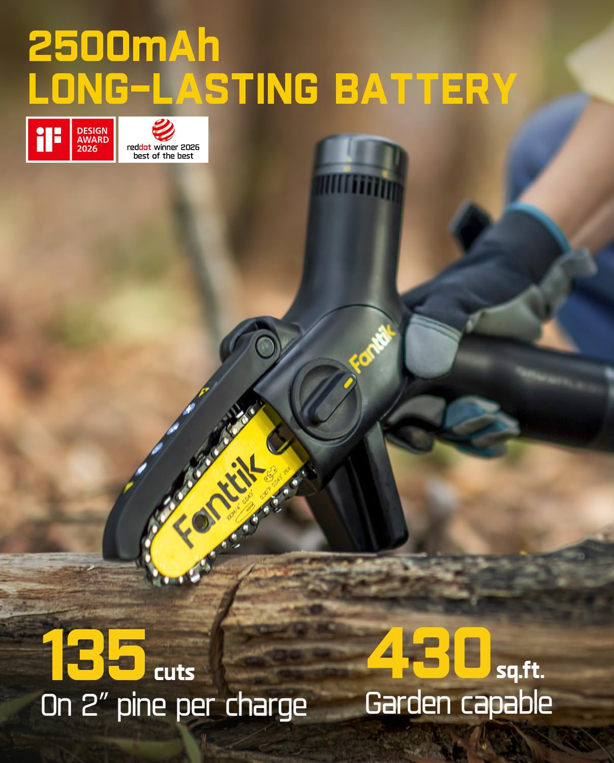 fanttik-turbolite-w10-apex-brushless-mini-chainsaw-3-speed-type-c-fast-charging- image 3