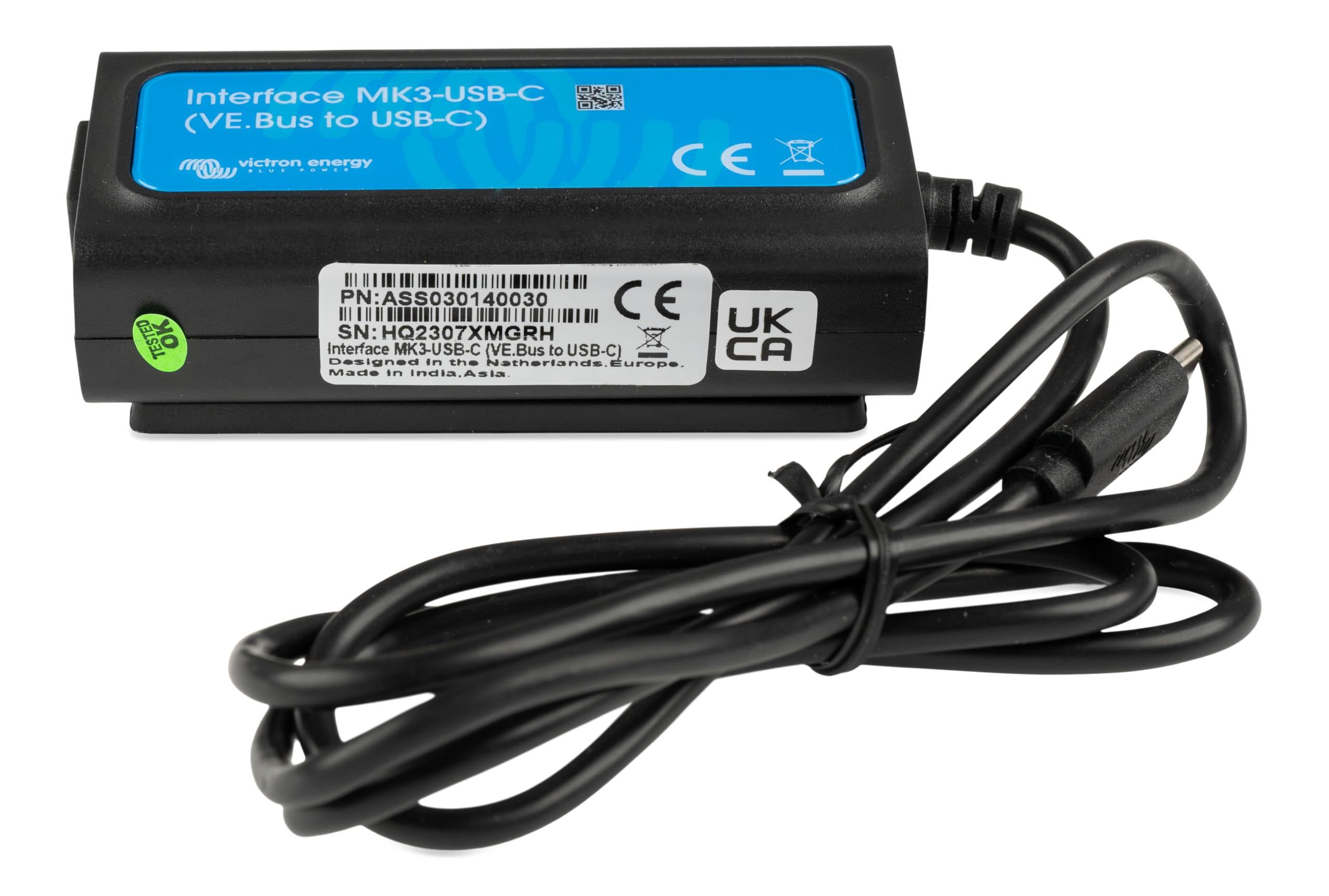 victron-energy-mk3-usb-c-interface-ve-bus-to-usb-c-cable-for-gx-device-configura image 1