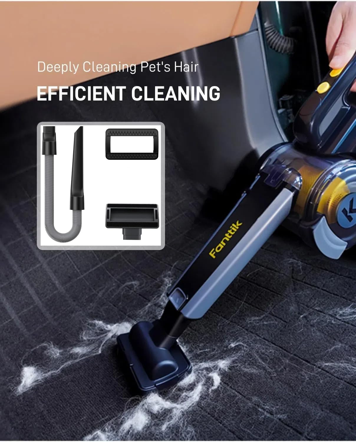fanttik-flexible-hose-and-pet-brush-attachments-for-v10-mate-apex-ultra-car-hand image 4
