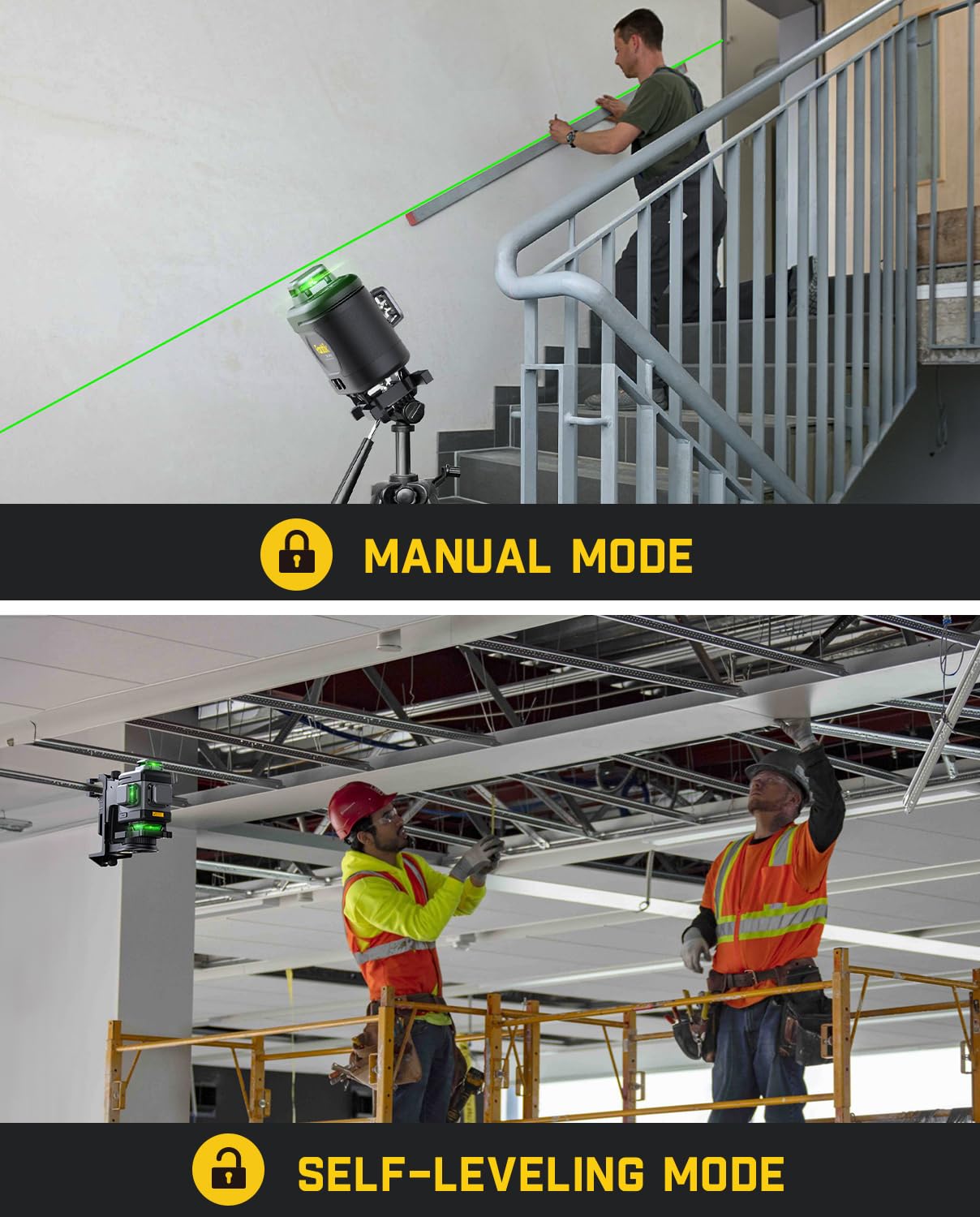 fanttik-d16-apex-professional-laser-level-4-x-360-green-beam-self-leveling-led-s image 7
