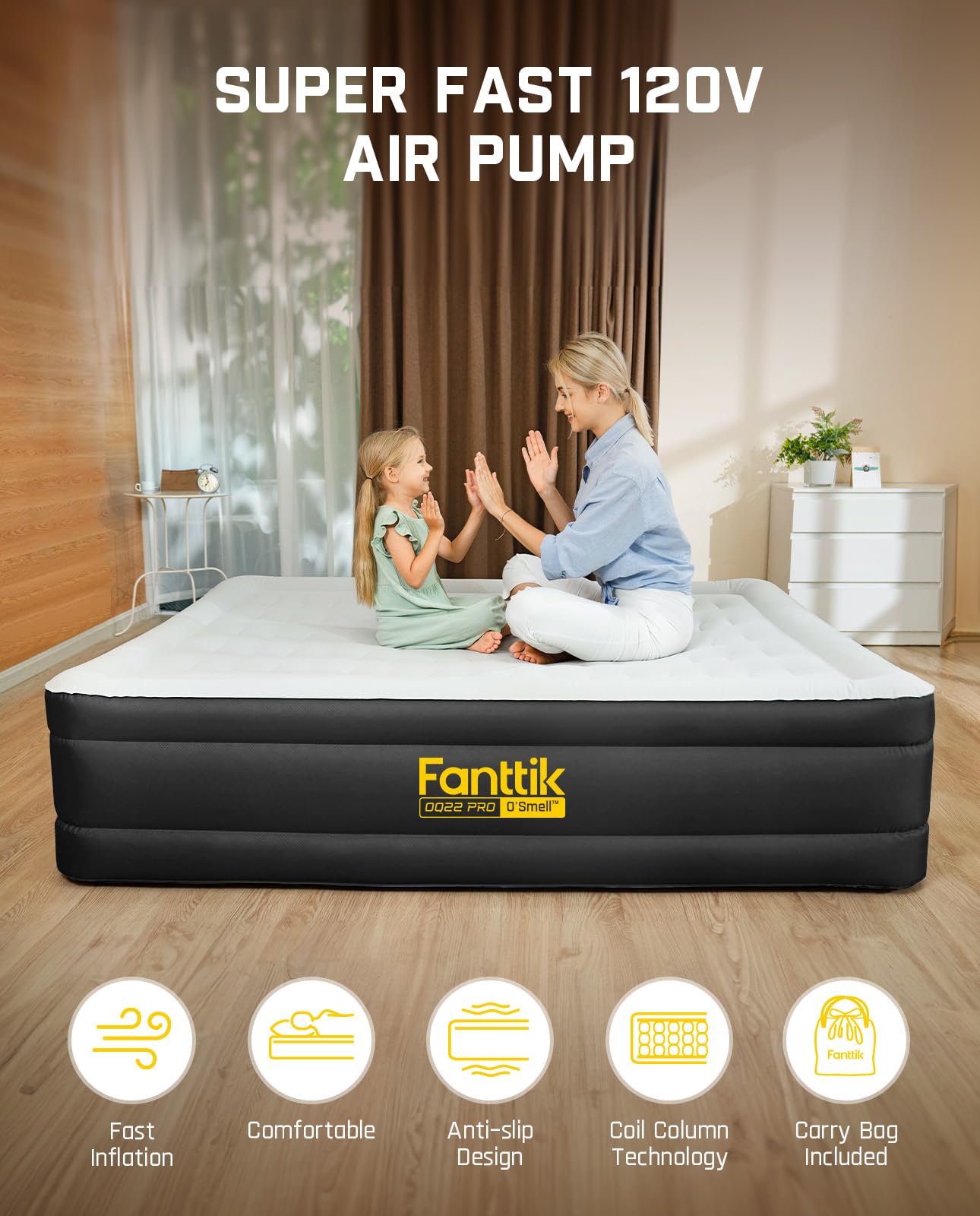 fanttik-oq22-pro-queen-air-mattress-with-built-in-pump-22-tall-720lb-support-o-s image 5