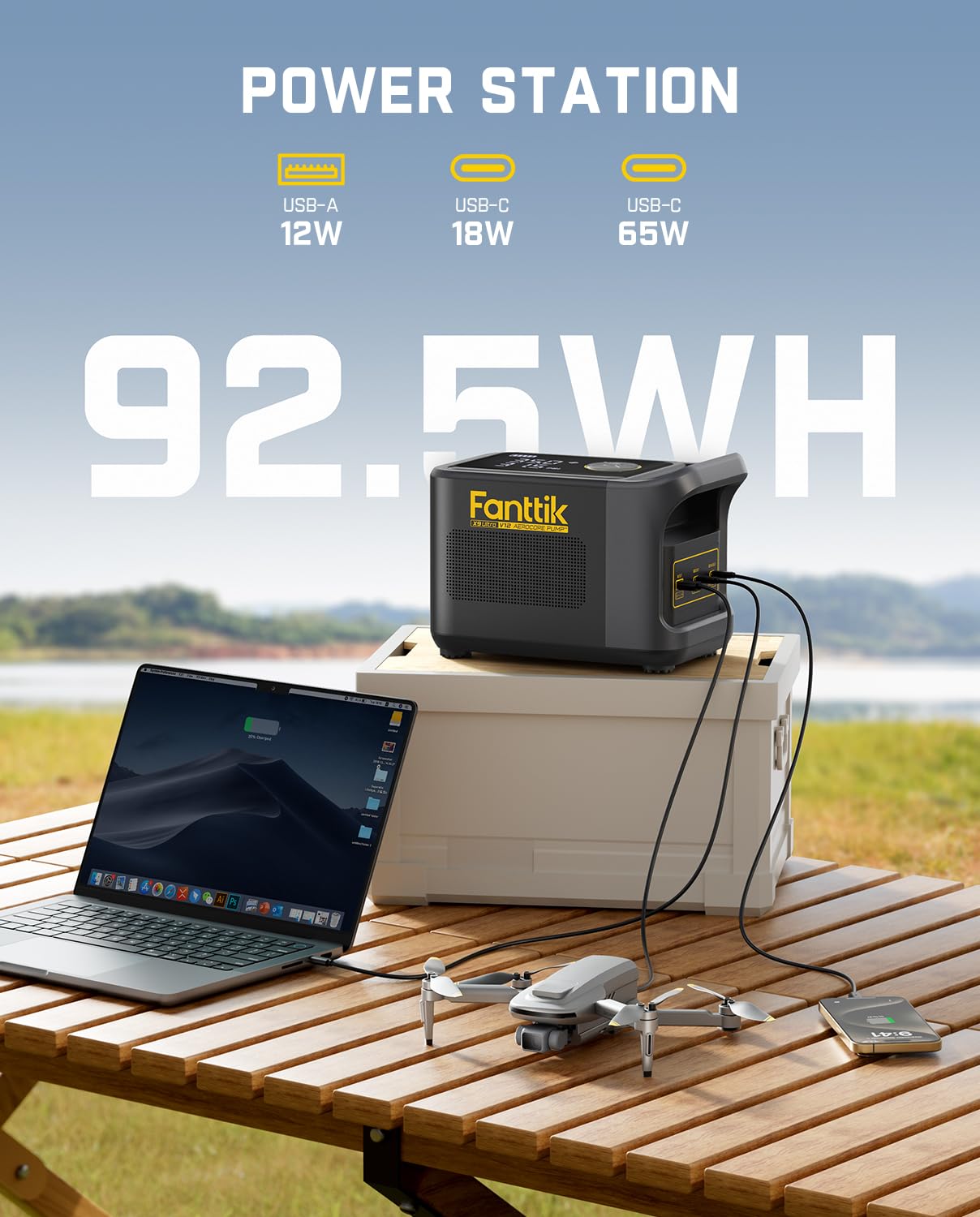fanttik-x9-ultra-portable-tire-inflator-for-pickup-truck-rv-3-in-1-air-pump-powe image 3