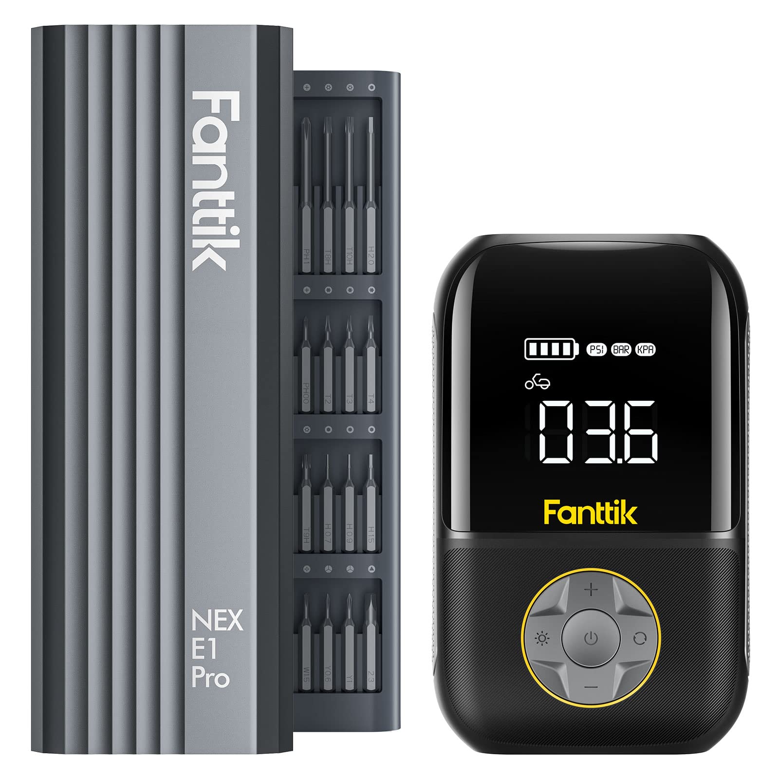 fanttik-e1-pro-electric-screwdriver-2-gears-torque-x8-portable-tire-inflator image 1