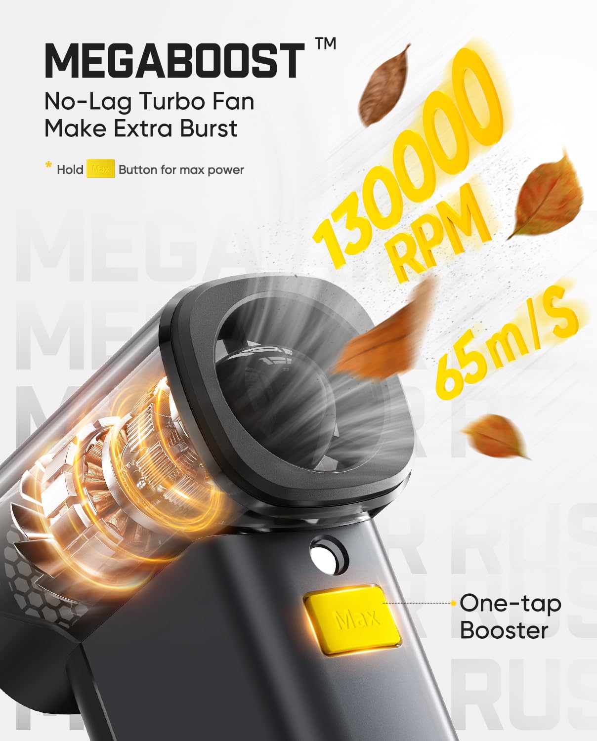 fanttik-b10-pro-max-electric-air-duster-130000rpm-brushless-motor-6-speeds-recha image 2