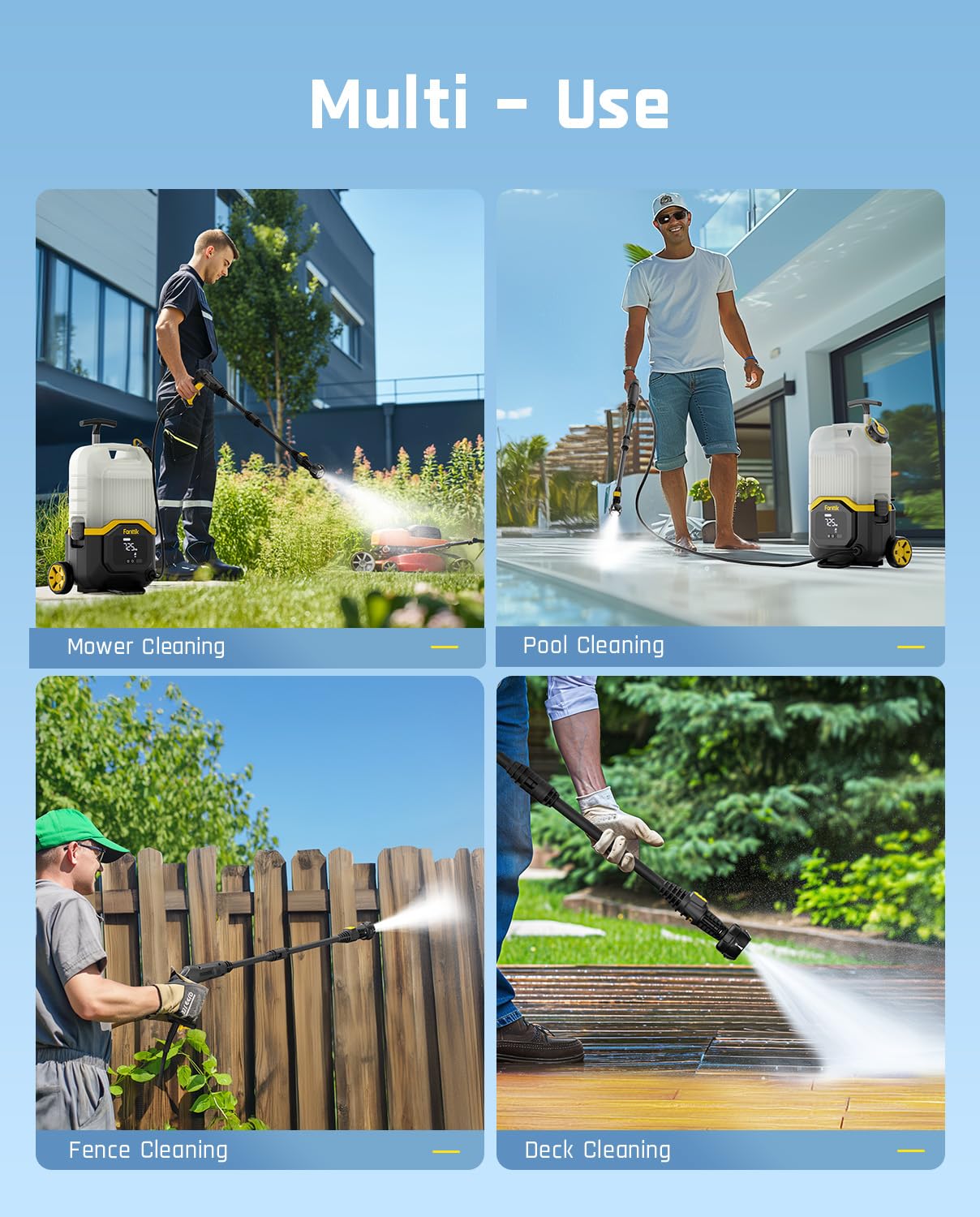 fanttik-nb8-ultra-cordless-pressure-washer-g9-pro-electric-scrubber-bundle image 4