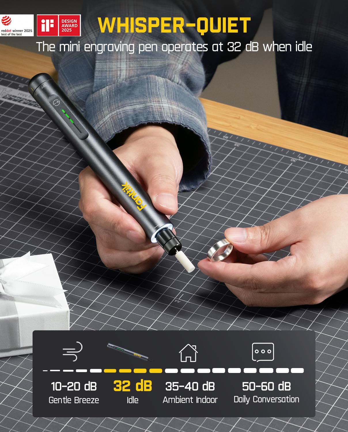 fanttik-f2-master-mini-cordless-rotary-tool-kit-4v-with-35-accessories-engraving image 5