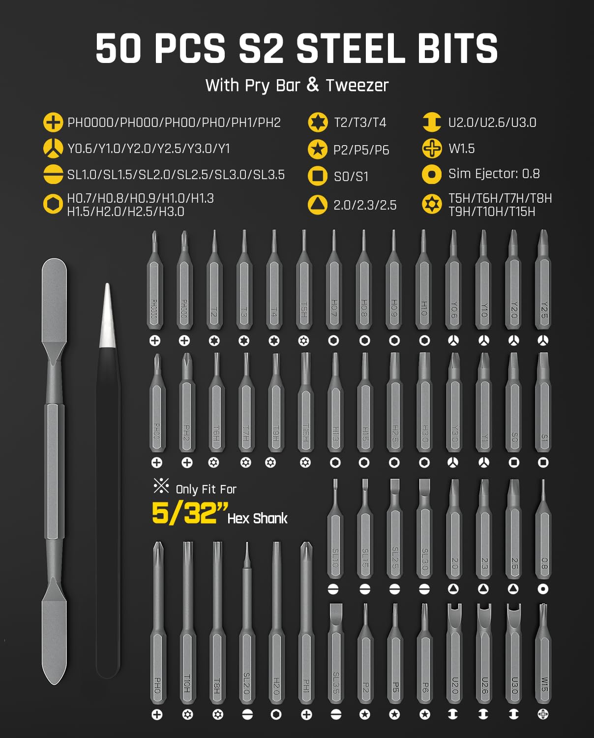 fanttik-e2-ultra-electric-screwdriver-set-0-6n-m-torque-50-magnetic-bits-precisi image 7