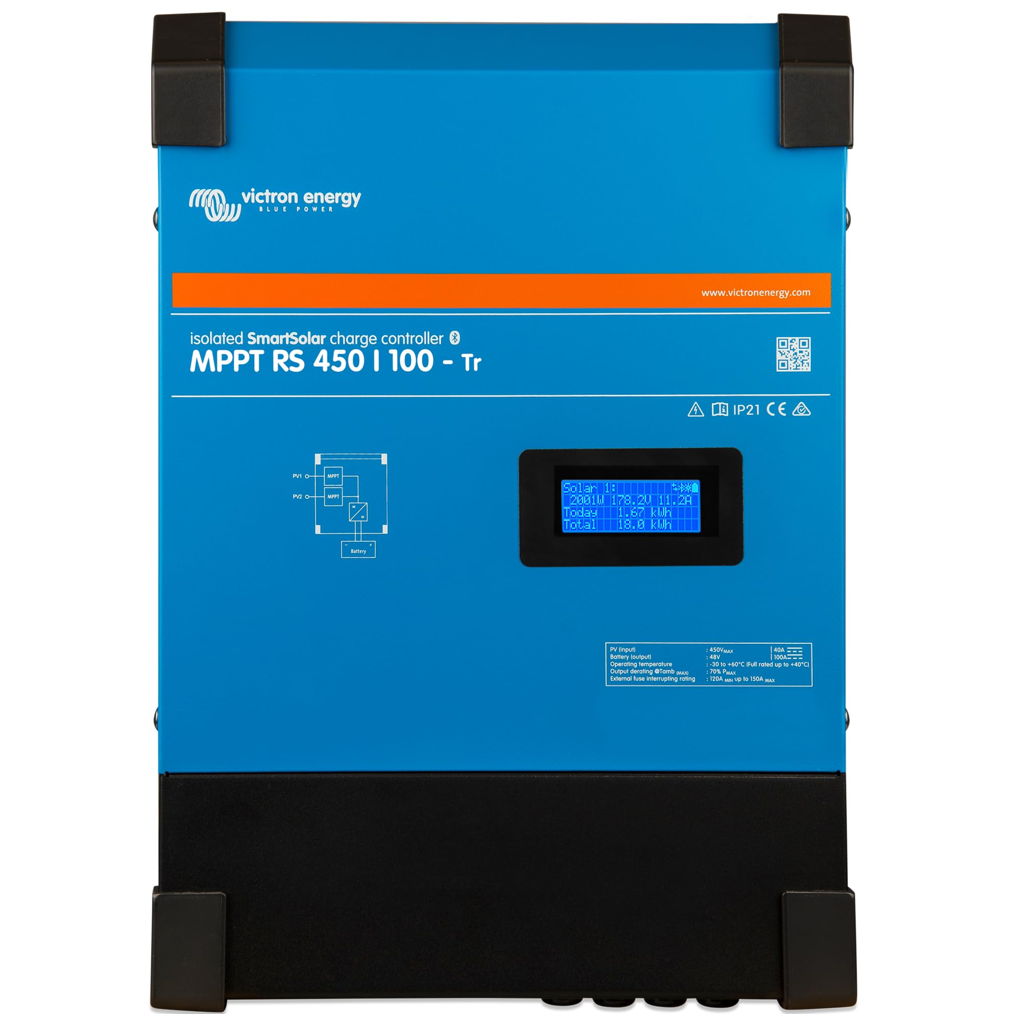 victron-energy-smartsolar-mppt-rs-450-100-tr-solar-charge-controller-bluetooth-4 image 1