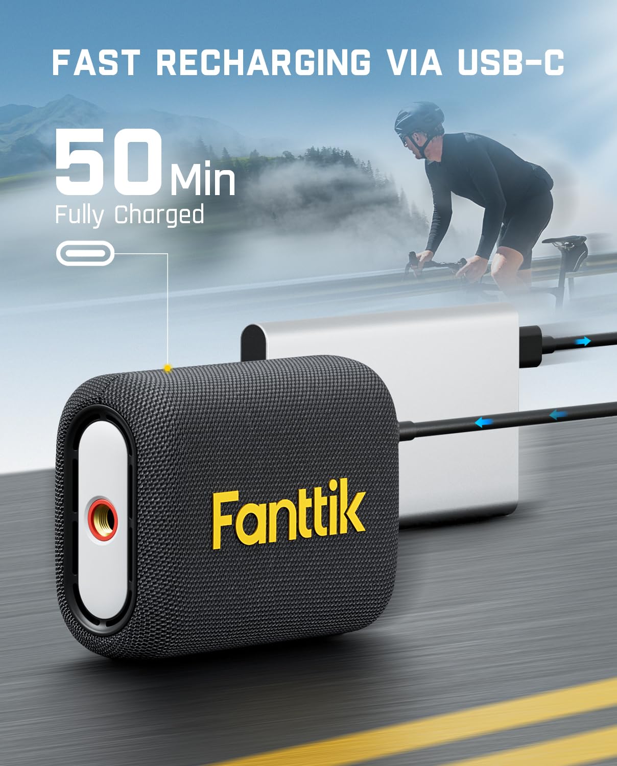 fanttik-x8-ace-bike-pump-150psi-portable-cordless-tire-inflator-with-auto-stop-p image 4