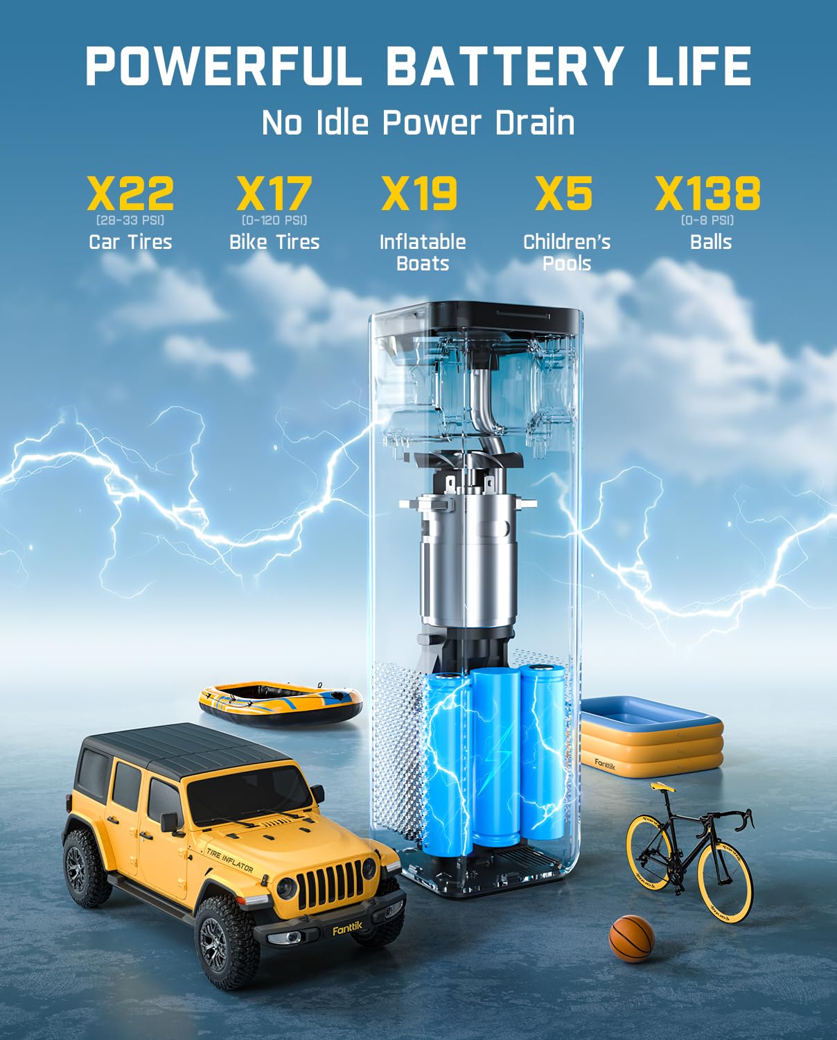 fanttik-x10-cross-tire-inflator-blower-2-in-1-cordless-portable-air-compressor image 6