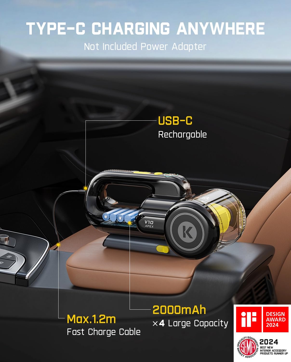 fannttik-fold-v10-apex-pivot-cordless-car-vacuum-17000pa-smart-led-display-delux image 8