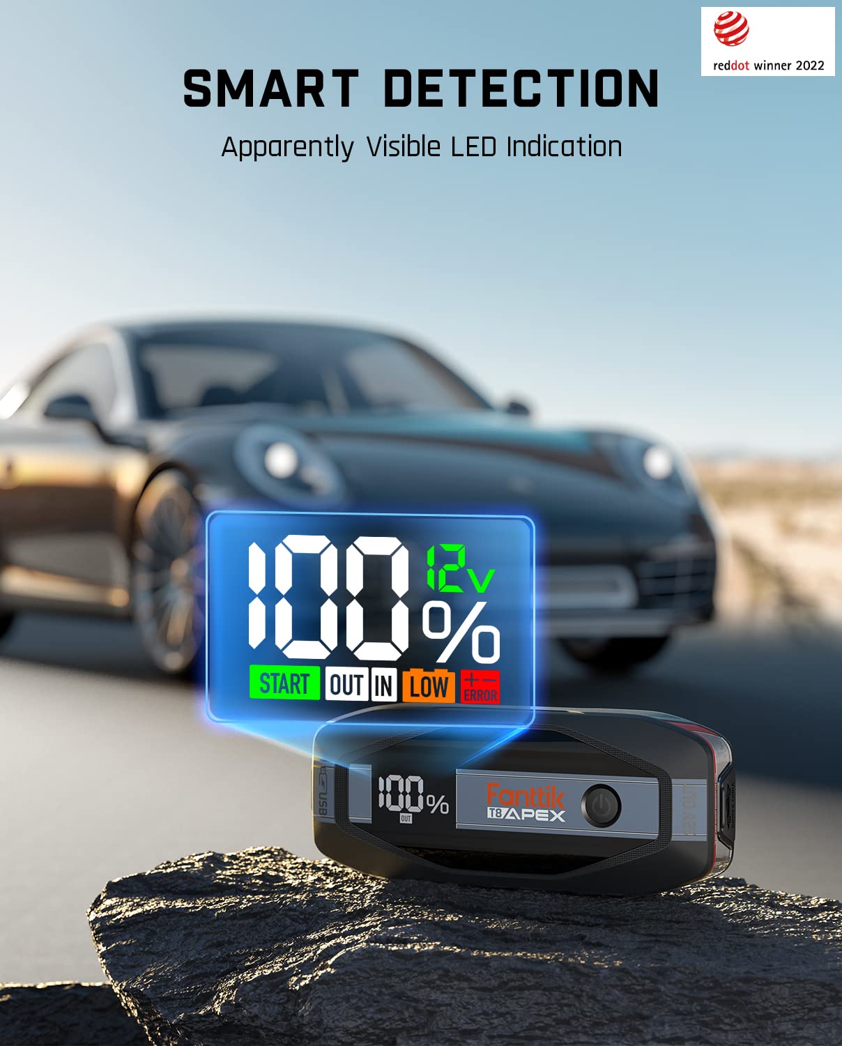 fanttik-t8-apex-2000a-jump-starter-20000mah-led-display-65w-pd-fast-charger-for- image 3