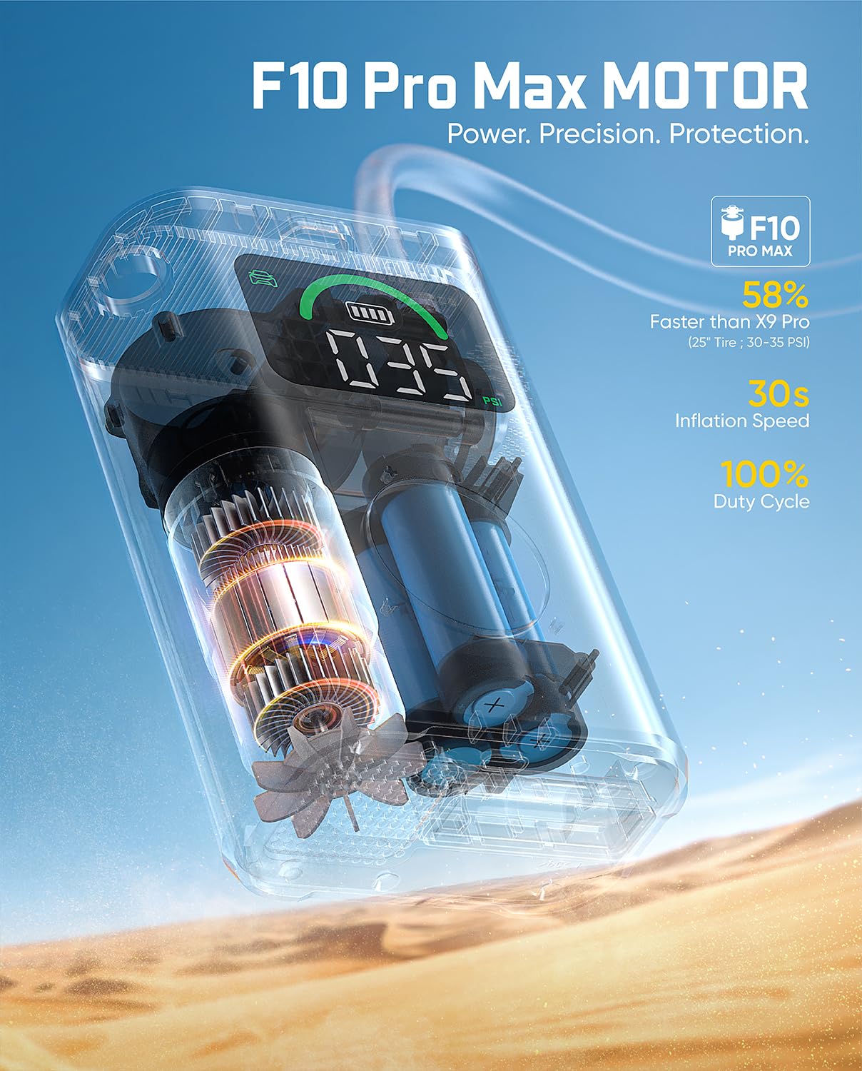 fanttik-x10-pro-max-tire-inflator-36s-fast-inflation-portable-air-compressor-150 image 5