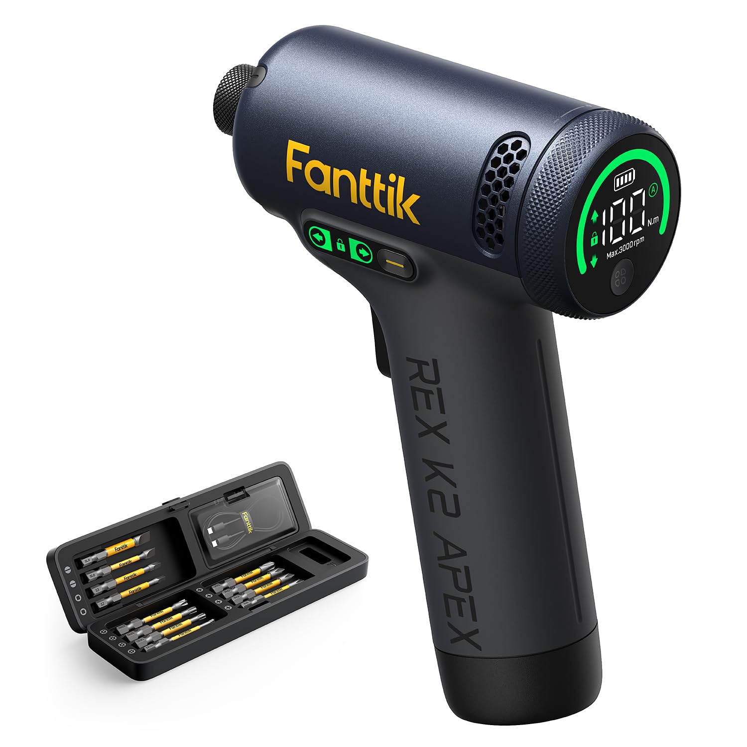 fanttik-rex-k2-apex-impact-driver-brushless-100-n-m-torque-3000mah-battery-dual- image 1