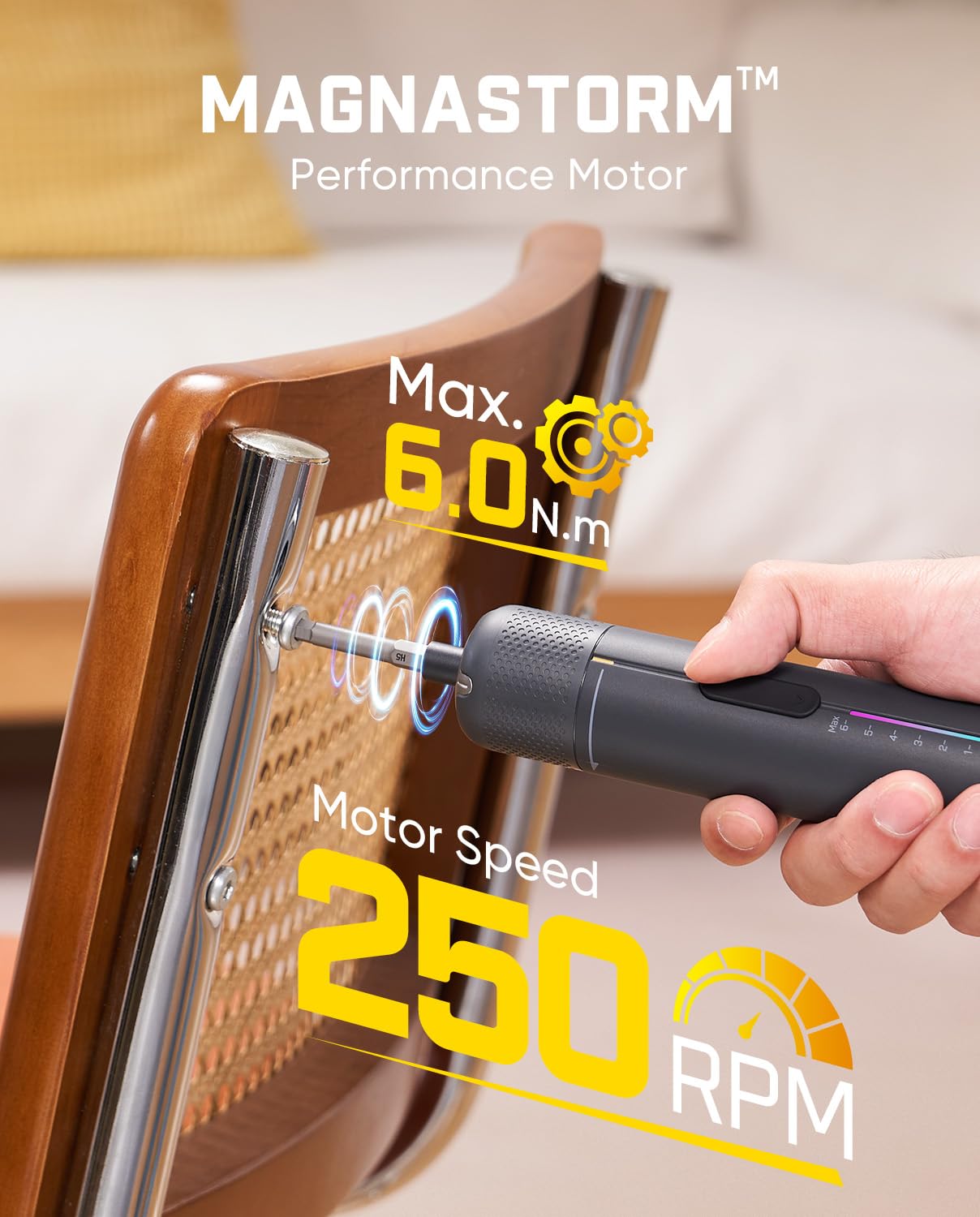 fanttik-s2-pro-max-electric-screwdriver-kit-with-7-torque-settings-and-16-magnet image 4