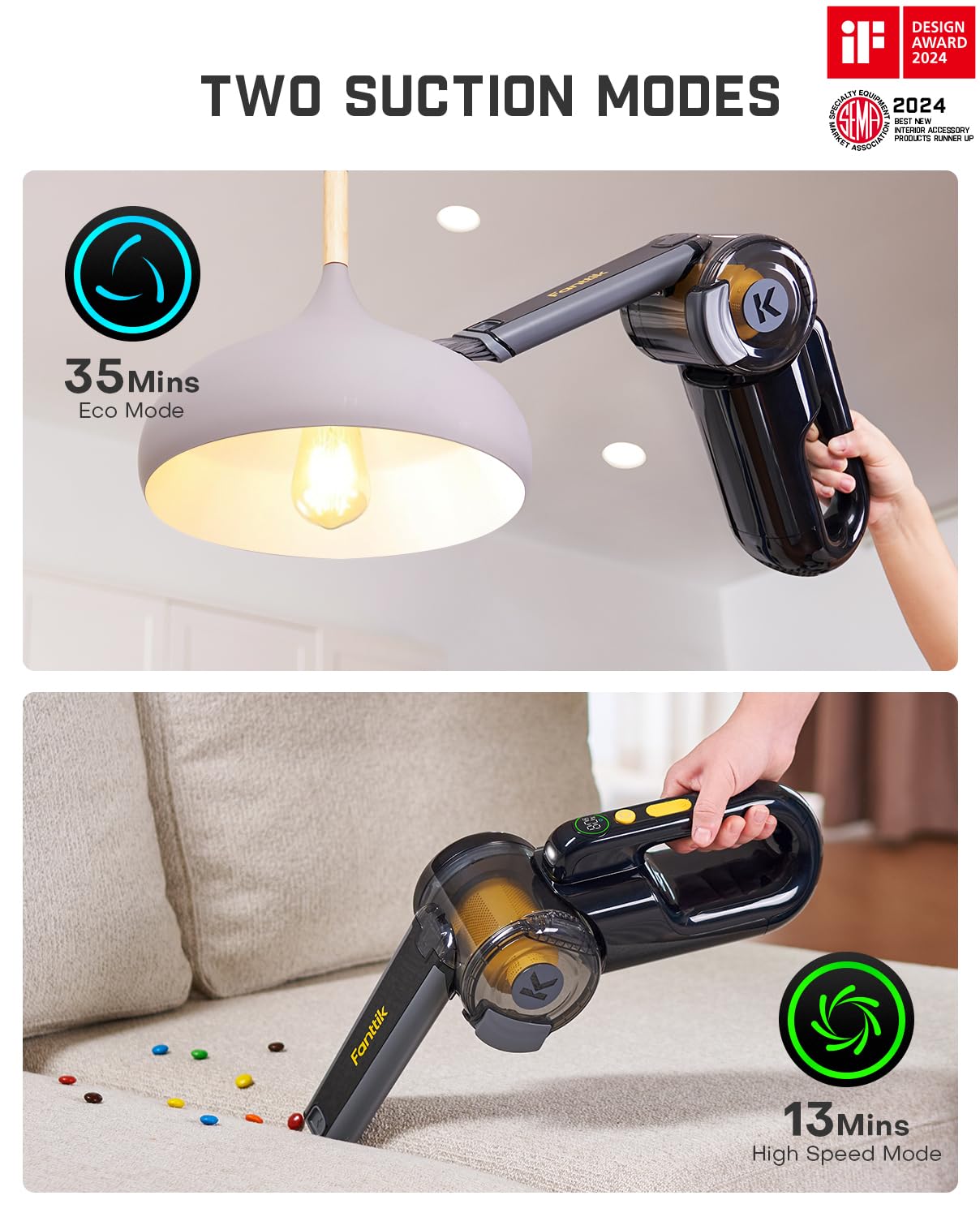 fanttik-fold-v10-apex-pivot-car-vacuum-17000pa-50aw-cordless-hand-vac-2-5h-fast- image 4
