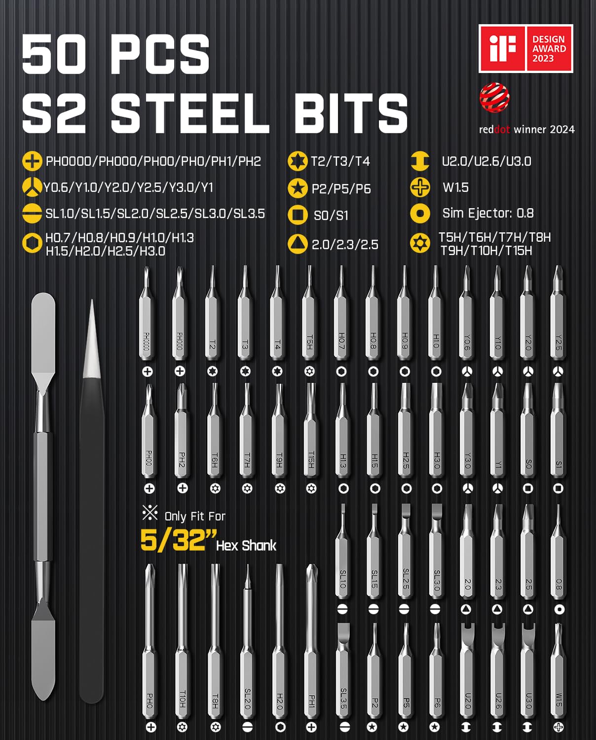 fanttik-e1-max-electric-precision-screwdriver-x5-max-manual-screwdriver-set-52-i image 6