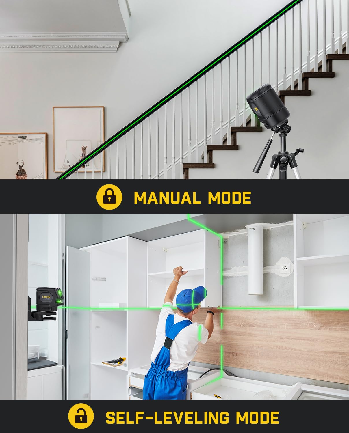 fanttik-d2-apex-self-leveling-green-cross-line-laser-level-with-plumb-points-100 image 7