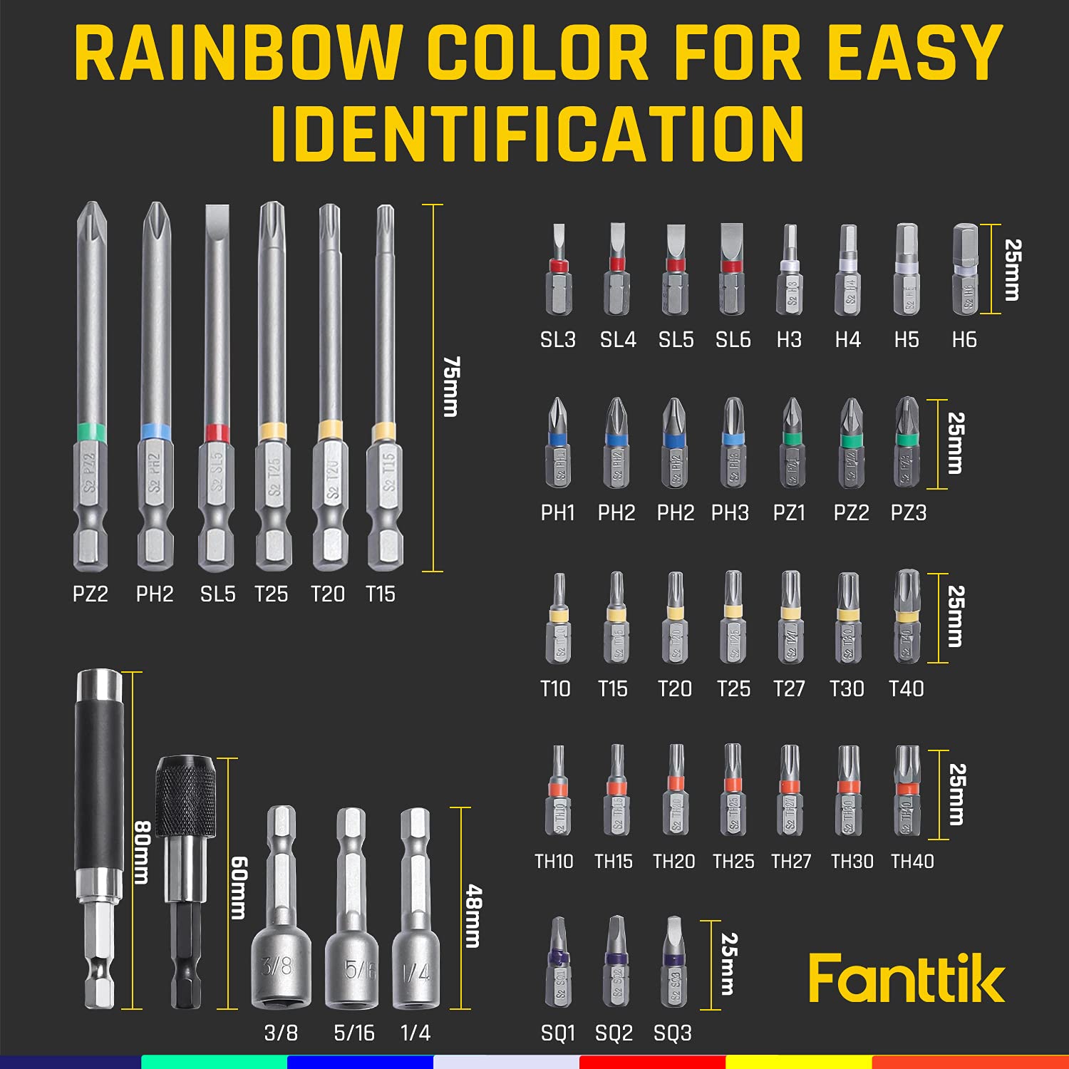 fanttik-s1-ace-cordless-screwdriver-1-4-hex-x1-43pcs-screwdriver-bit-set-s2-stee image 6