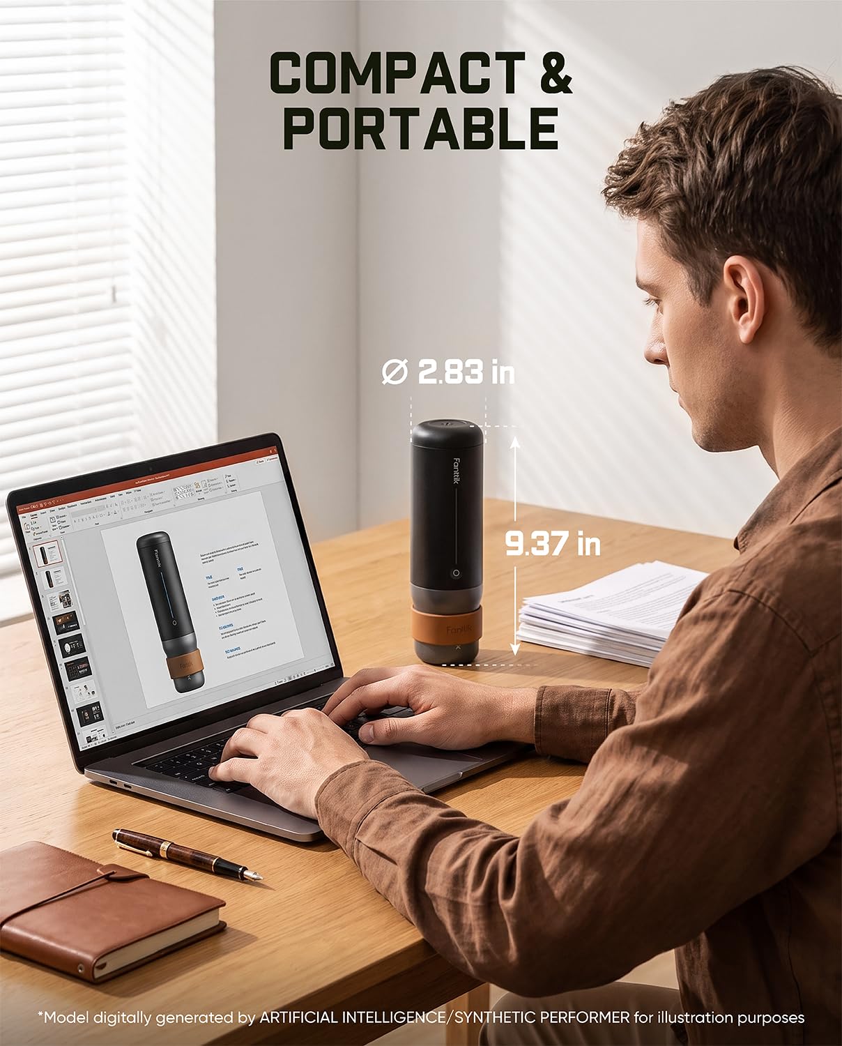 fanttik-cafein-11-portable-coffee-machine-self-heating-electric-espresso-maker-w image 2