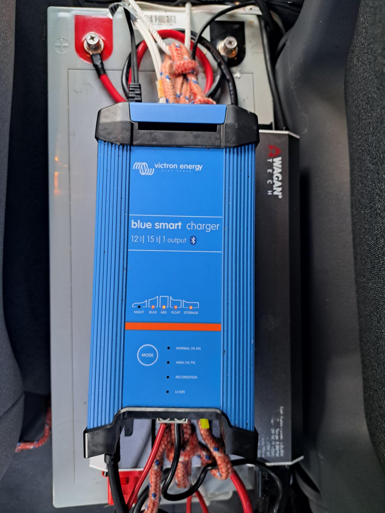 Not for large batteries