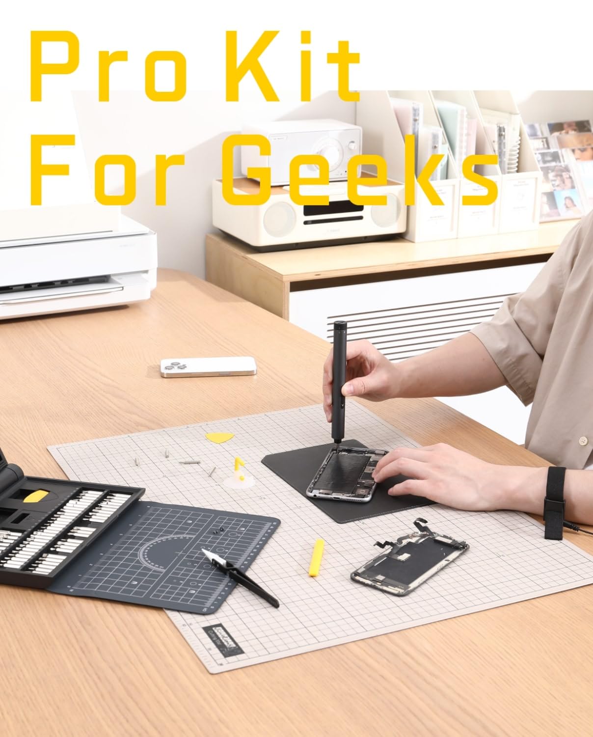 fanttik-e1-nex-workstation-electric-screwdriver-kit-with-64-magnetic-bits-12-fix image 3