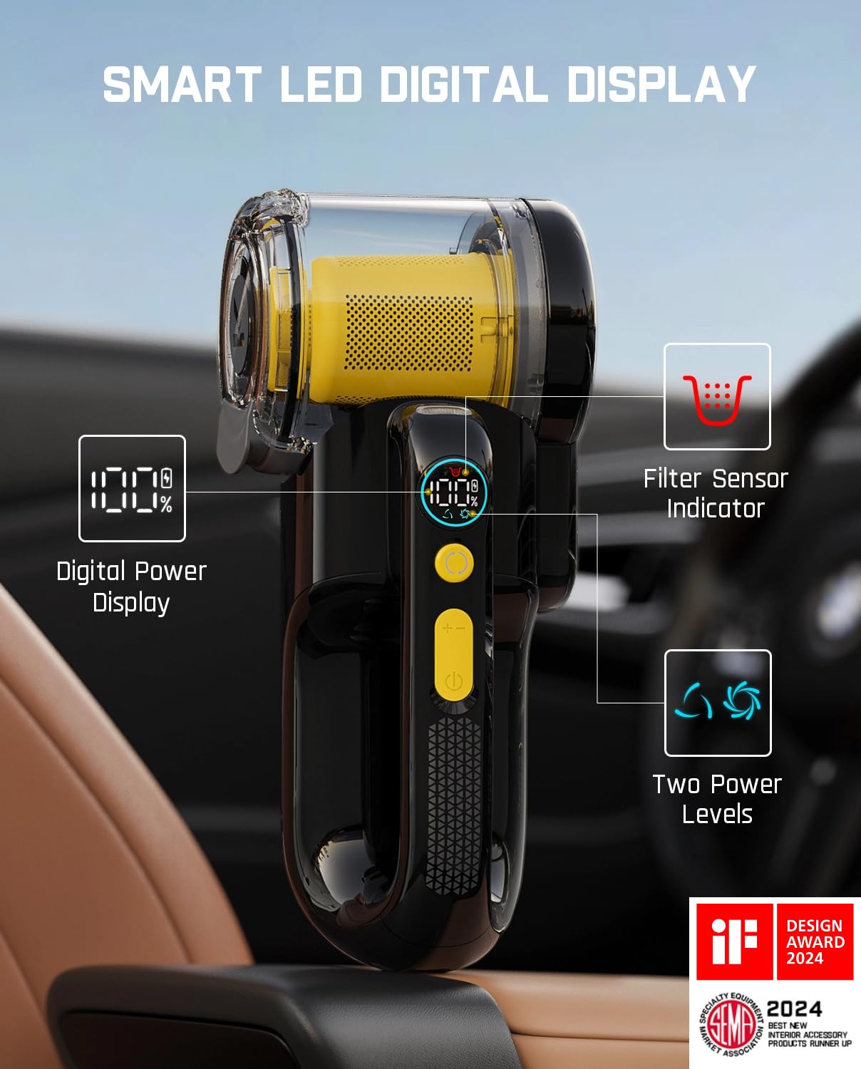 fannttik-fold-v10-apex-pivot-cordless-car-vacuum-17000pa-smart-led-display-delux image 4