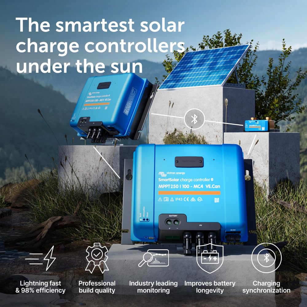 victron-energy-smartsolar-mppt-mc4-ve-can-250-100-charge-controller-bluetooth-12 image 2