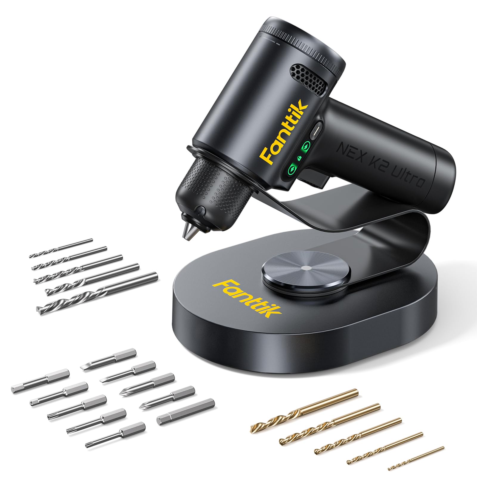 fanttik-k2-ultra-cordless-drill-driver-30-n-m-1250-rpm-tapswitch-2-5ah-battery-t image 1