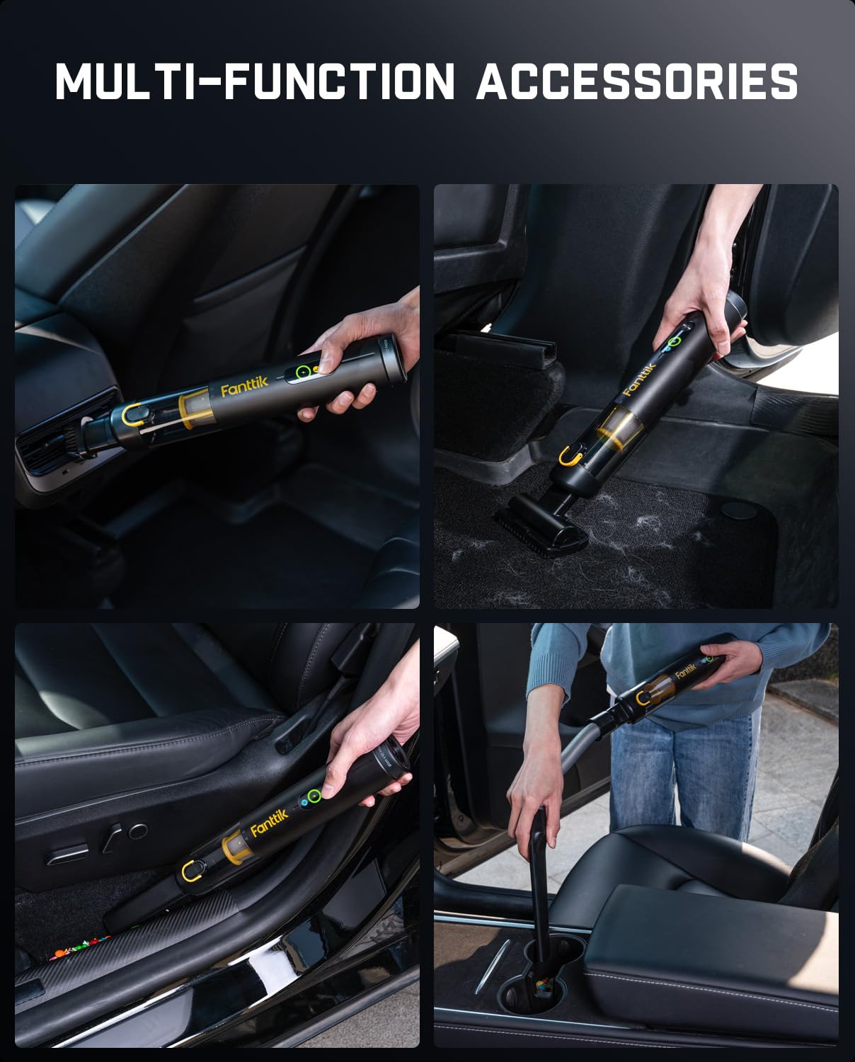 fanttik-slim-v10-mate-cordless-car-vacuum-17000pa-4-in-1-smart-display-2-suction image 5